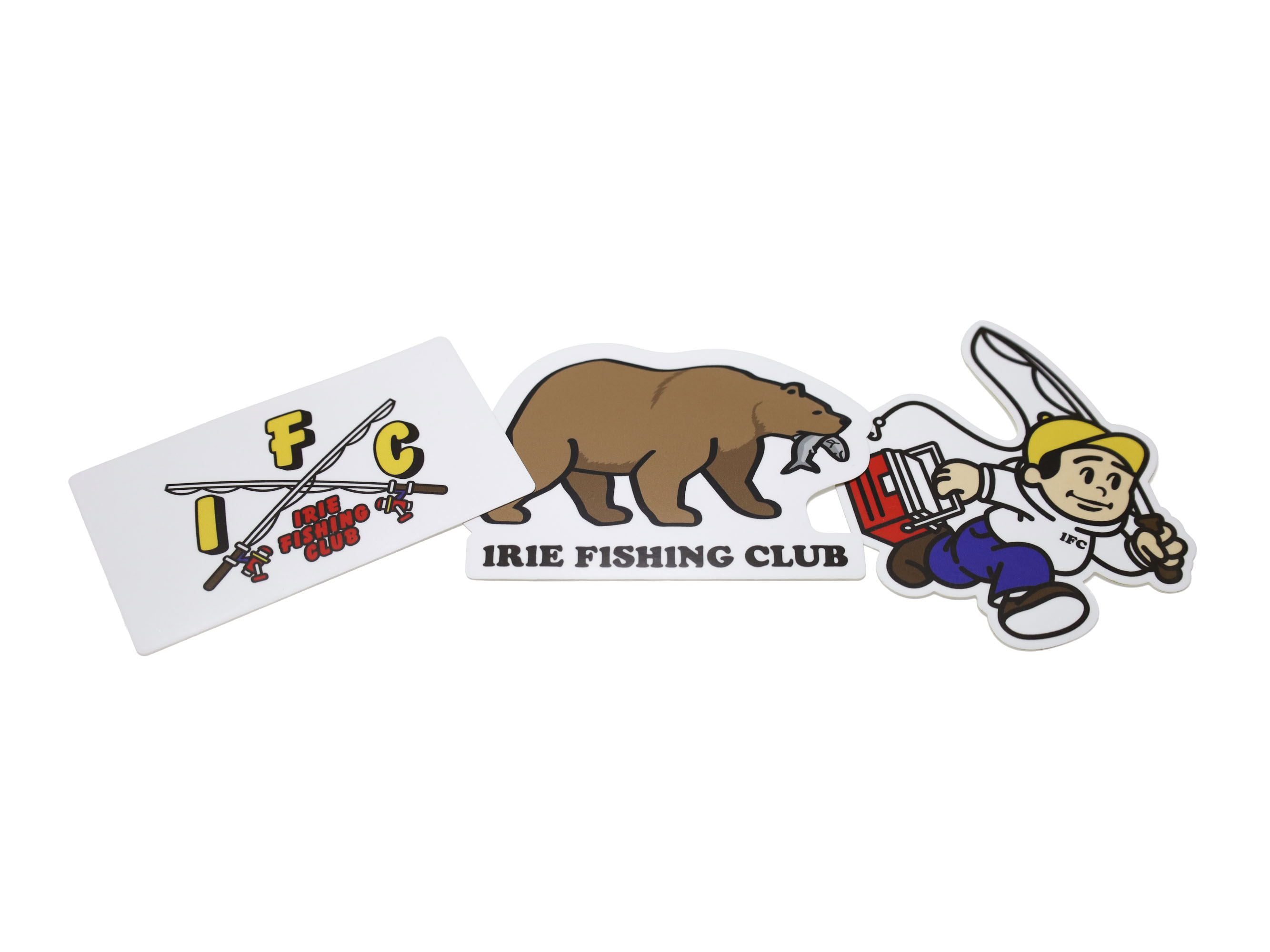 I.F.C WATERPROOF STICKER 22SS - IRIE FISHING CLUB