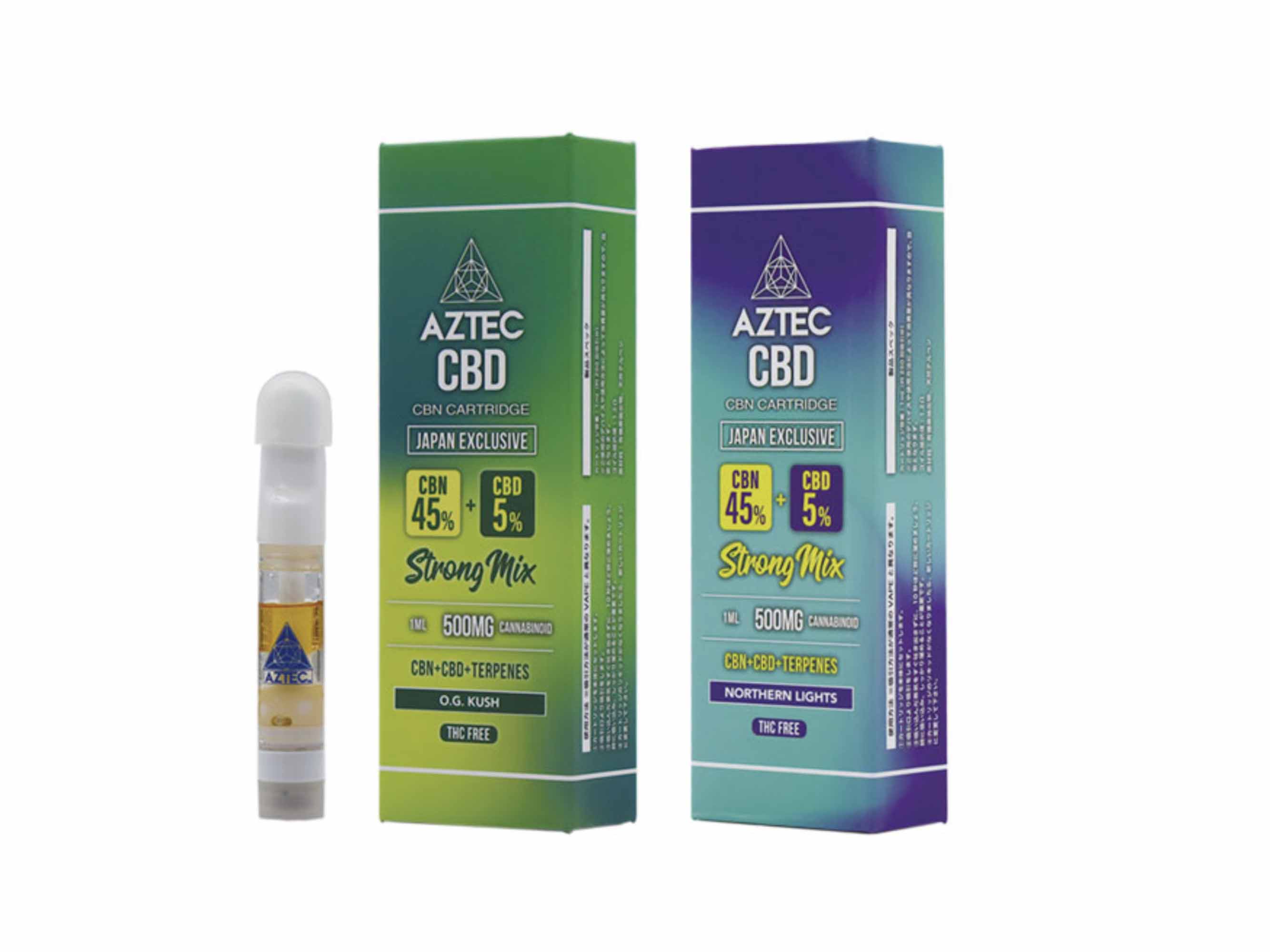 【30% OFF】AZTEC CBN カートリッジ45% Strong Mix 1ml