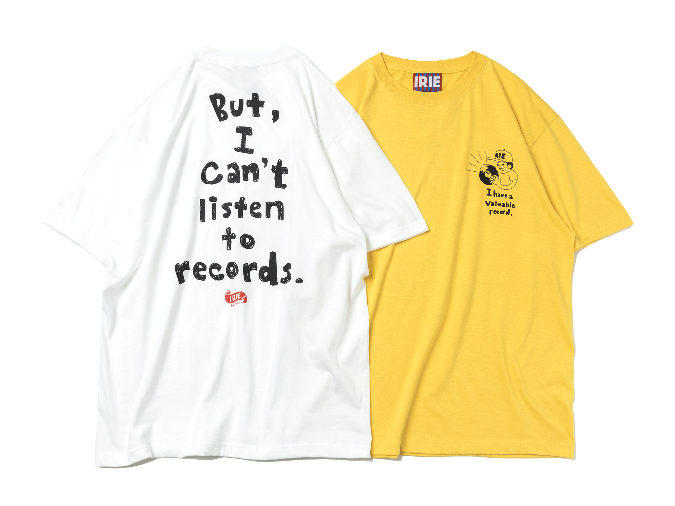 【30%OFF】RECORD BOY TEE - IRIE by irielife