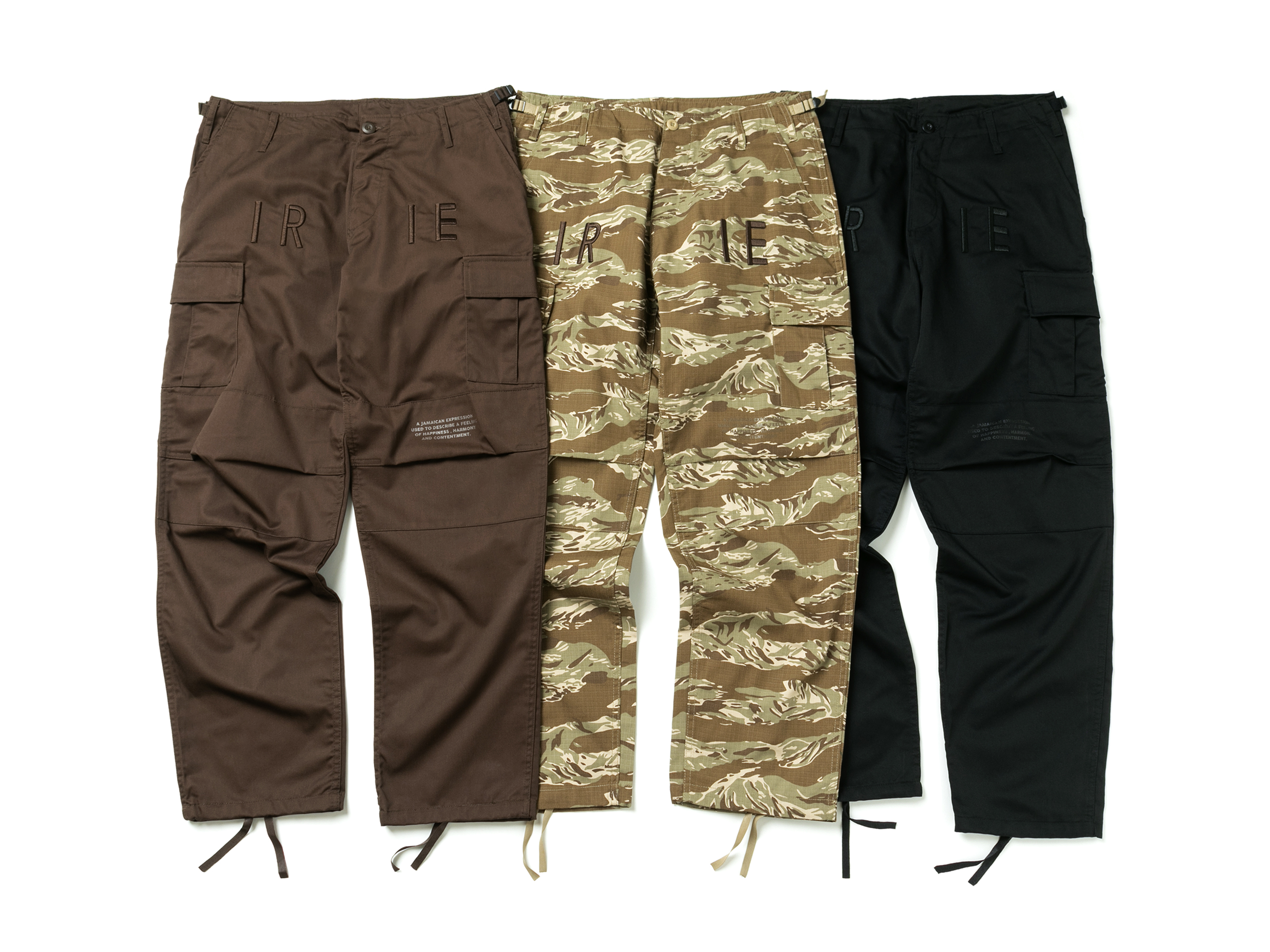 3D CARGO PANTS - IRIE by irielife