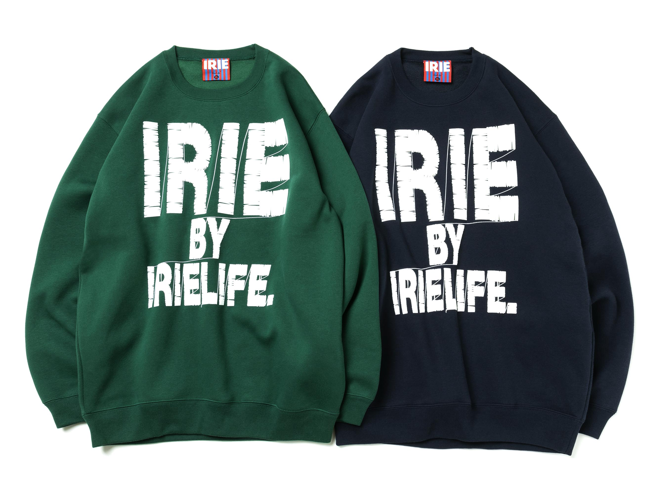 【20%OFF】EMBROIDERY PRINT CREW - IRIE by irielife
