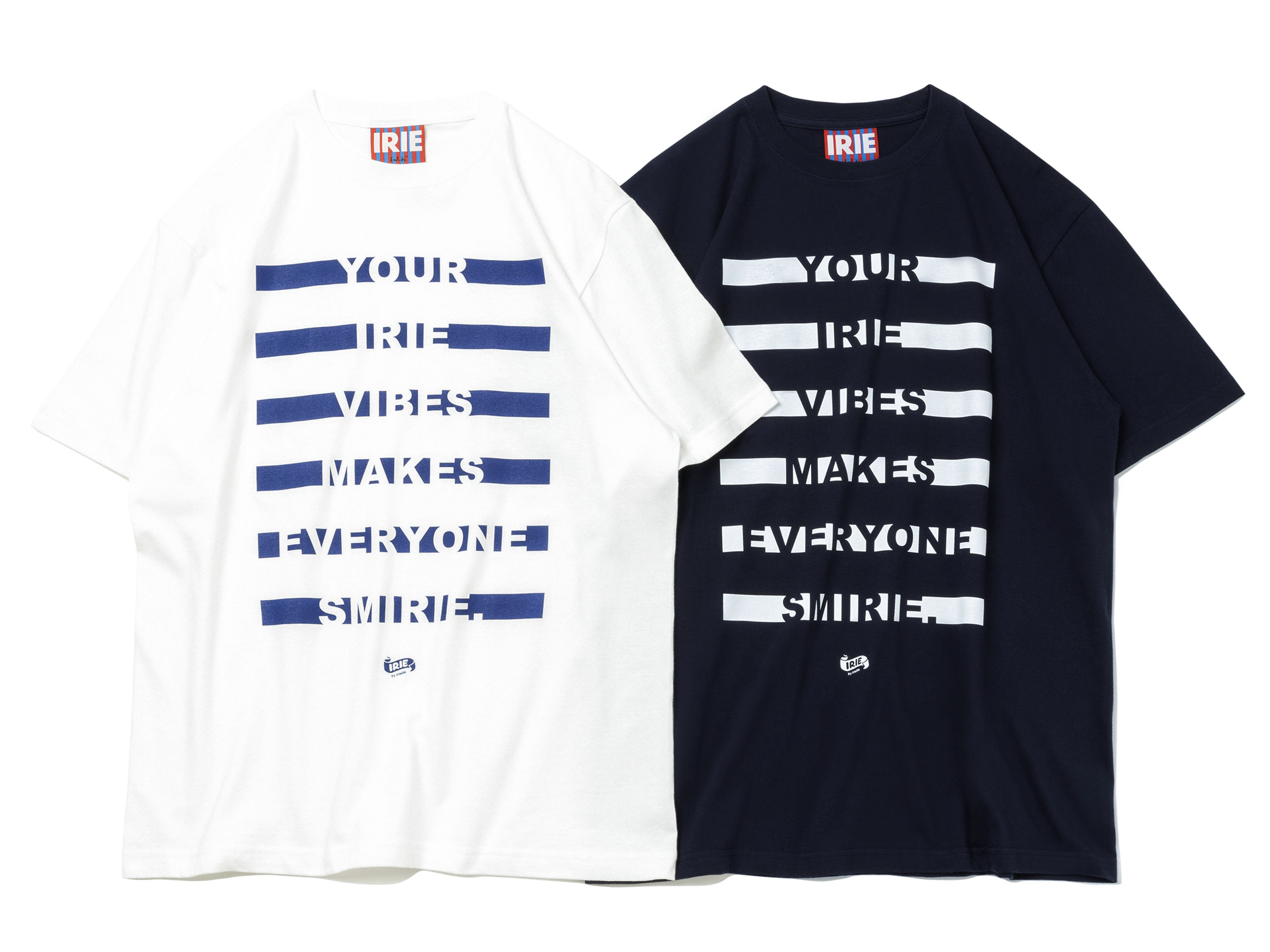 MESSAGE BORDER TEE - IRIE by irielife