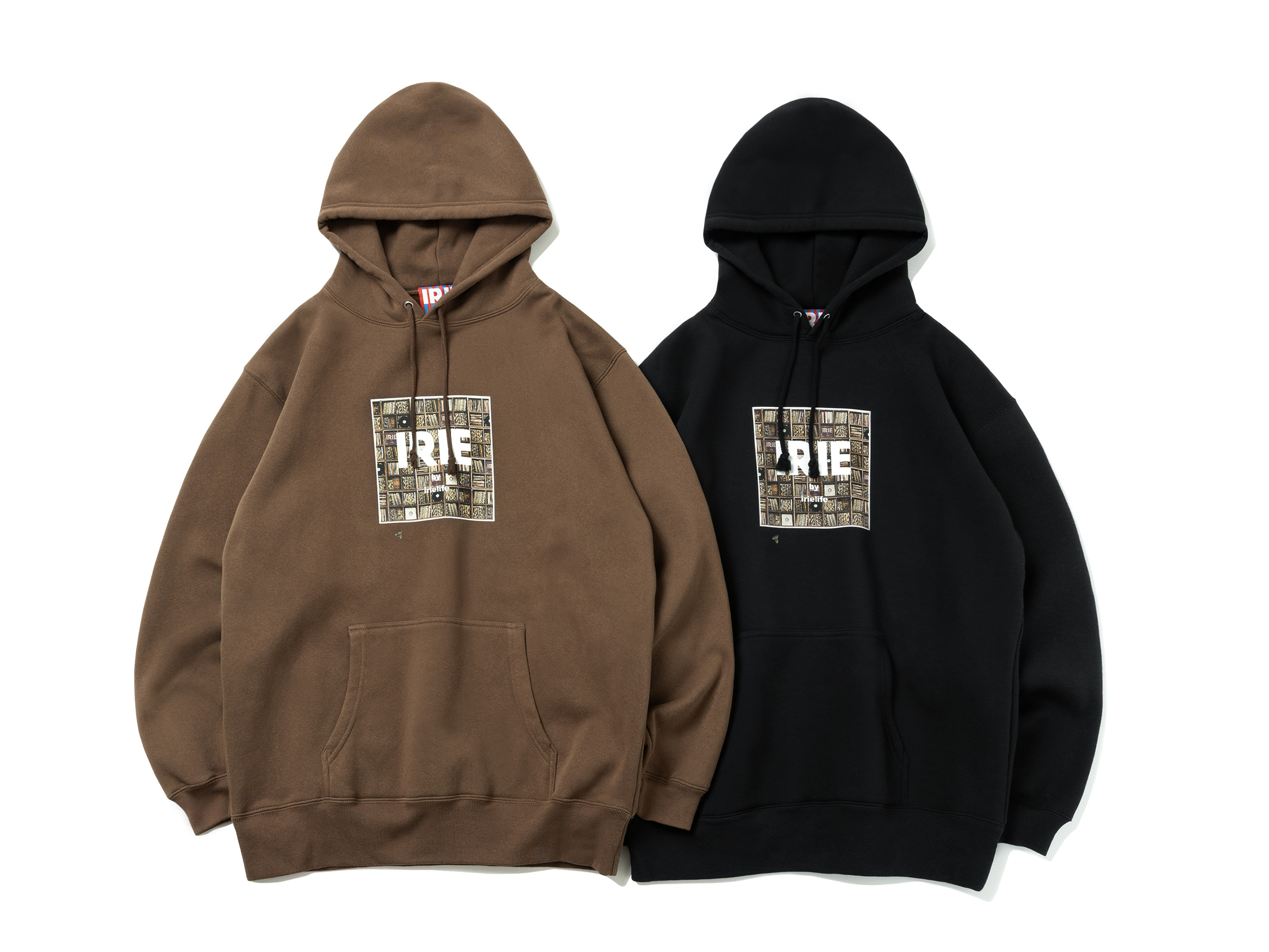 OLD RECORD BOX LOGO HOODIE - IRIE by irielife