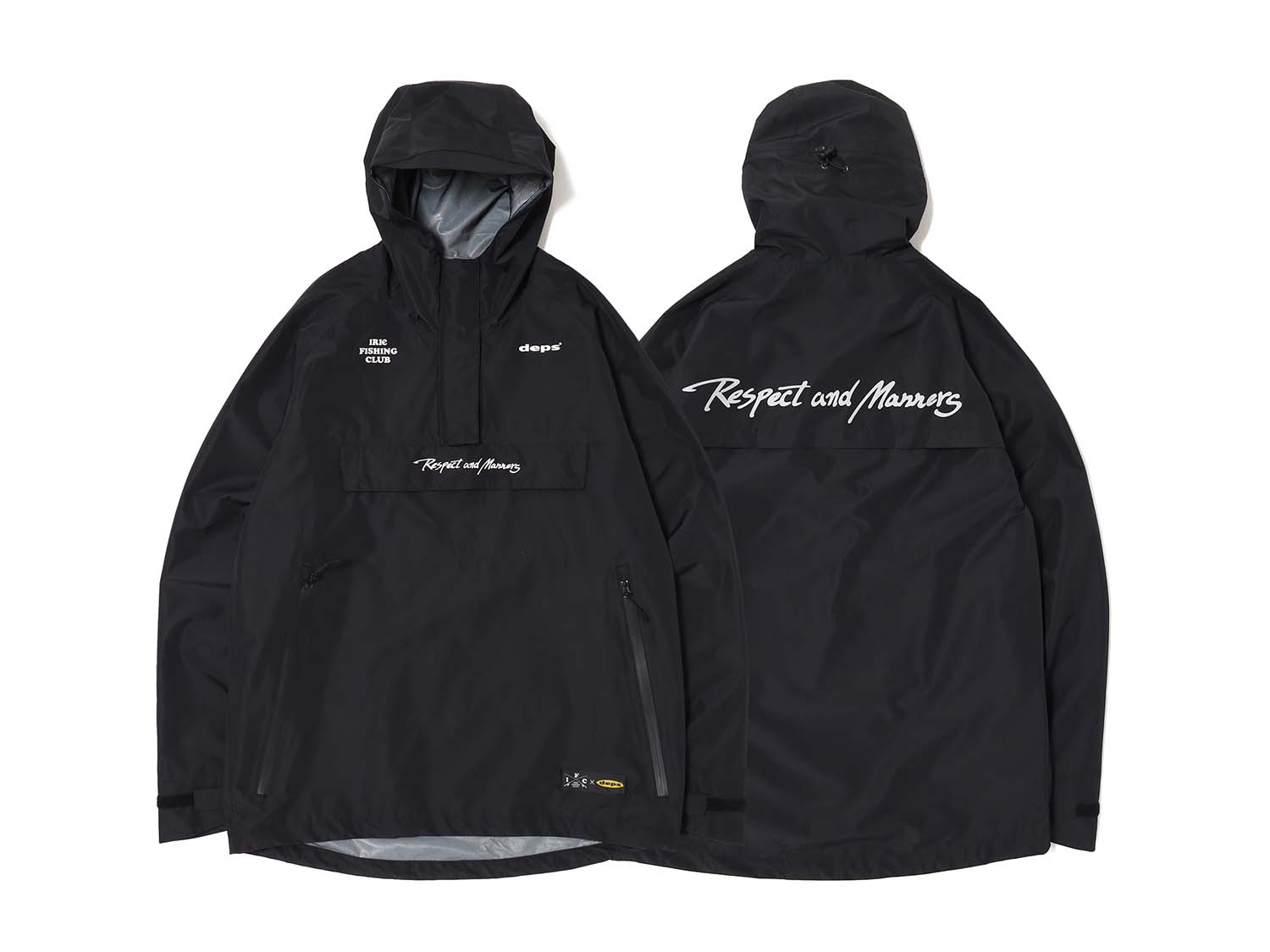 ×DEPS  RESPECT & MANNERS ANORAK JACKET - IRIE FISHING CLUB