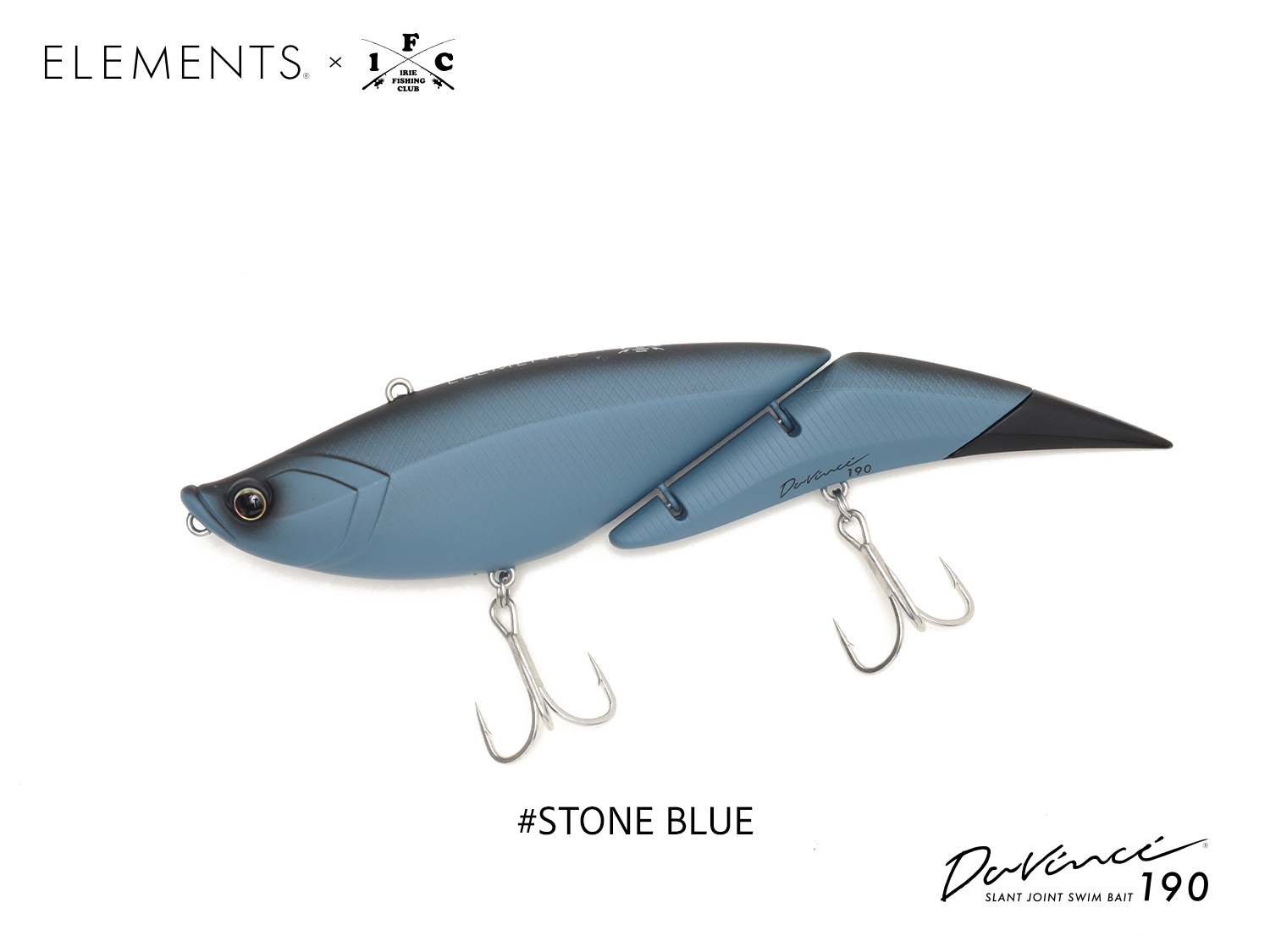 ×ELEMENTS Davinci 190 “STONE BLUE” - IRIE FISHING CLUB