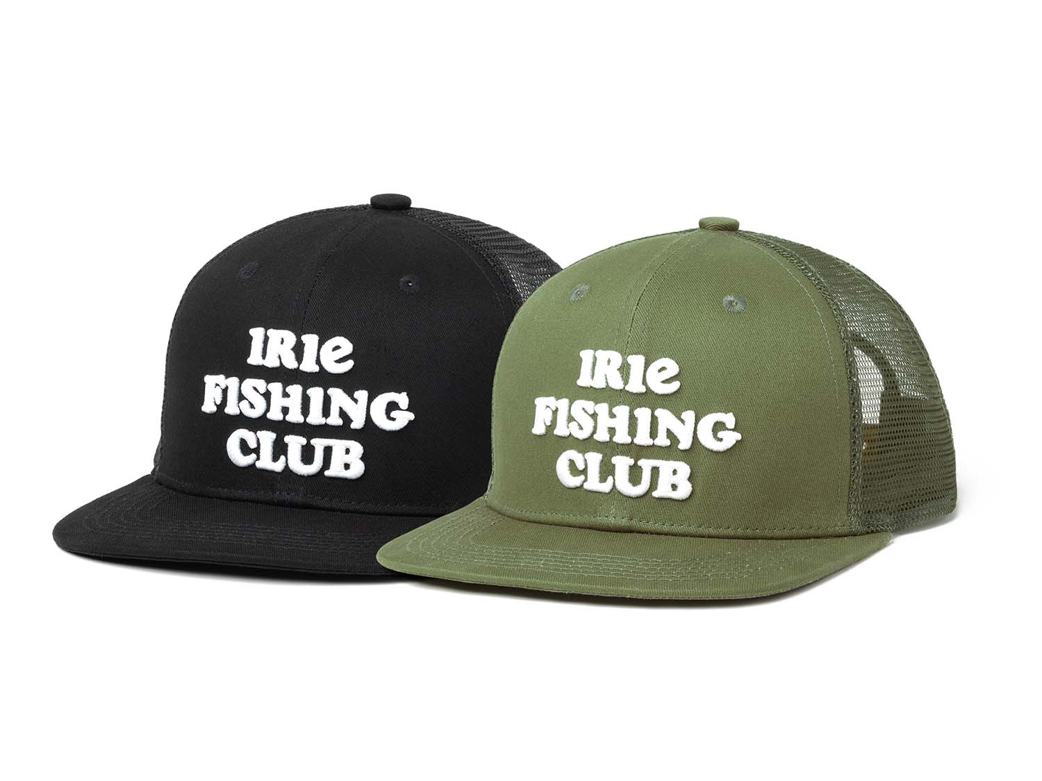 TEXT LOGO MESH CAP - IRIE FISHING CLUB