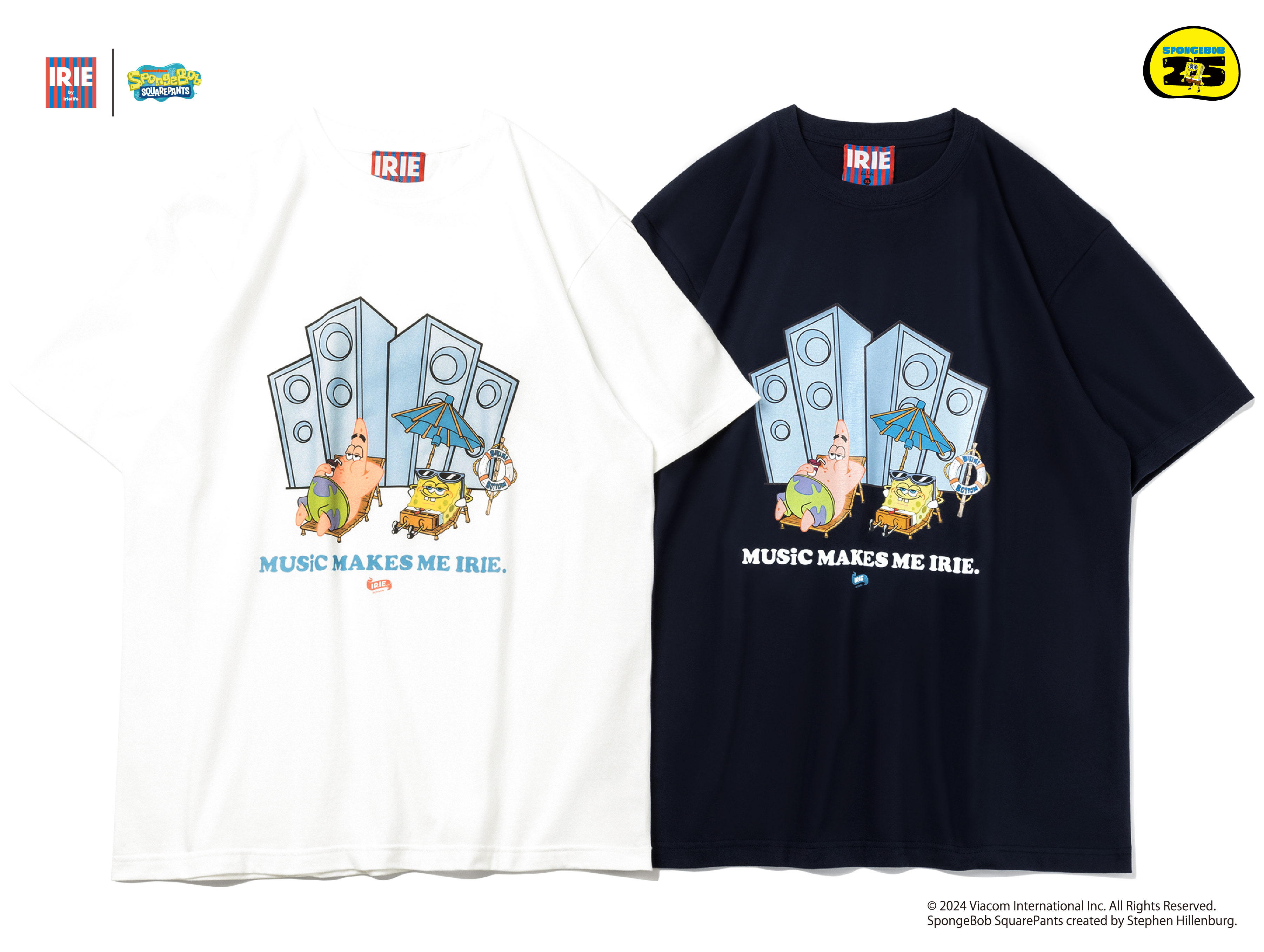 【×SPONGEBOB】CHILL OUT TEE - IRIE by irielife