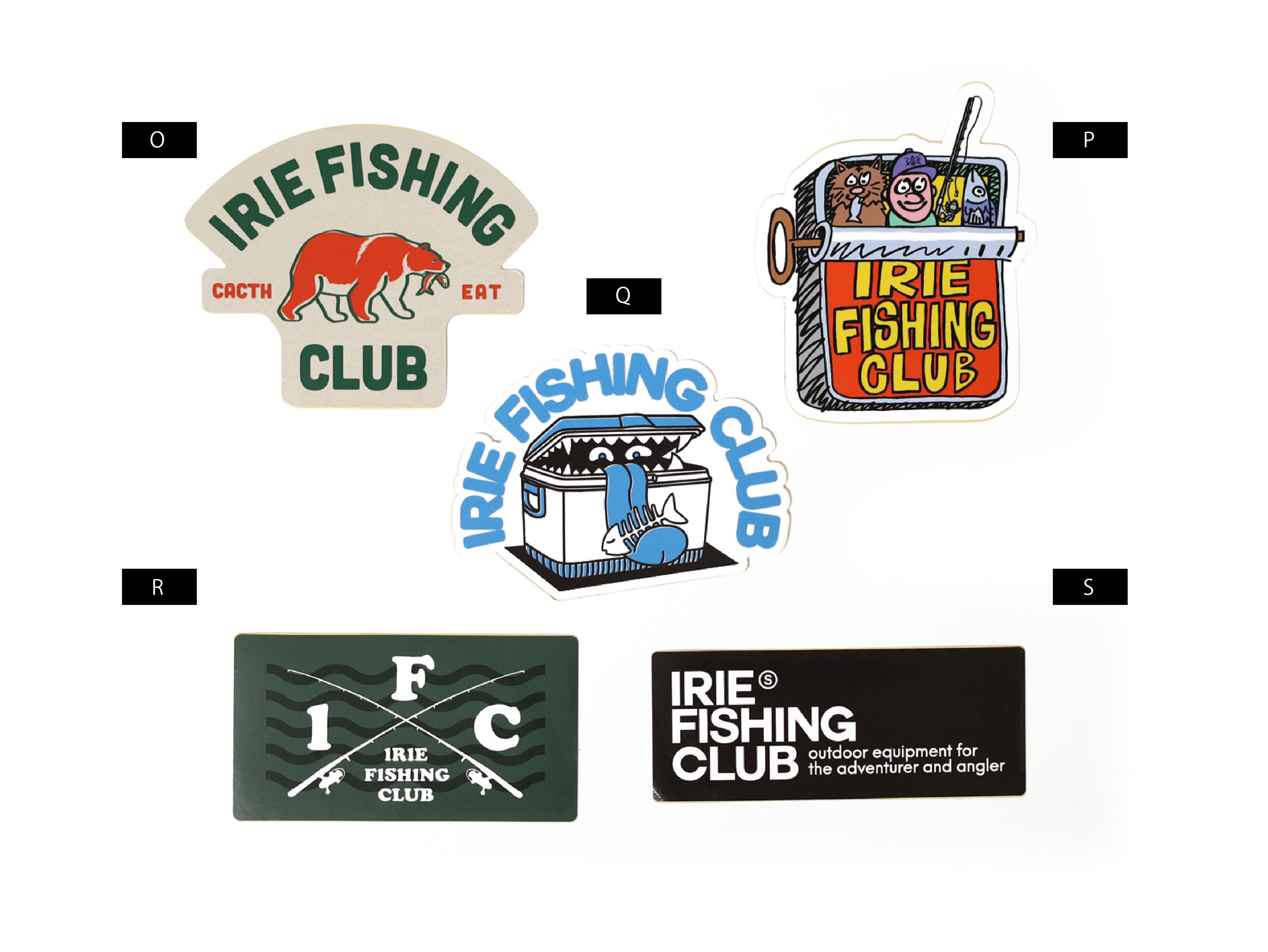 I.F.C WP STICKER 24aw - IRIE FISHING CLUB