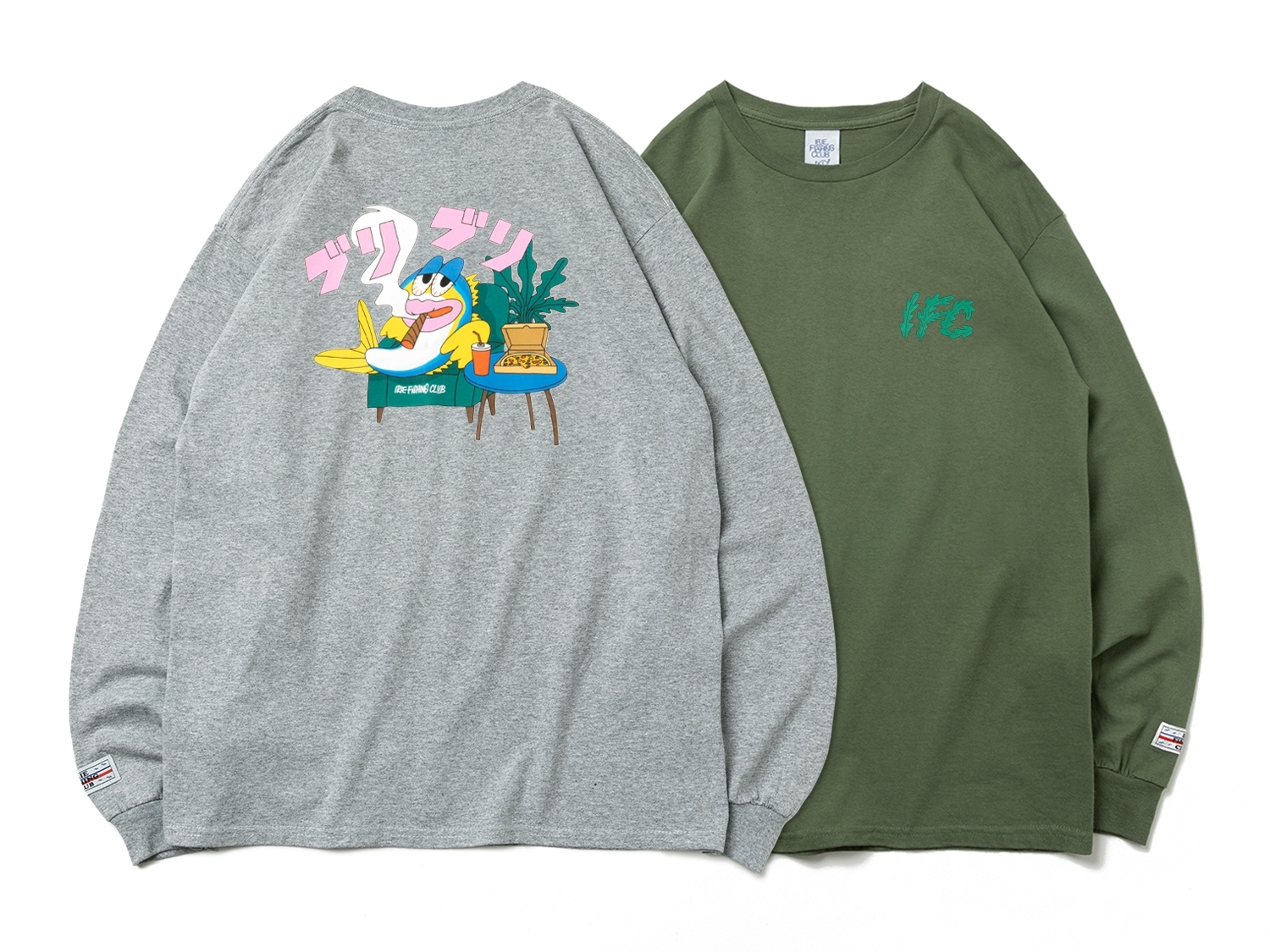 ブリブリ L/S TEE - IRIE FISHING CLUB