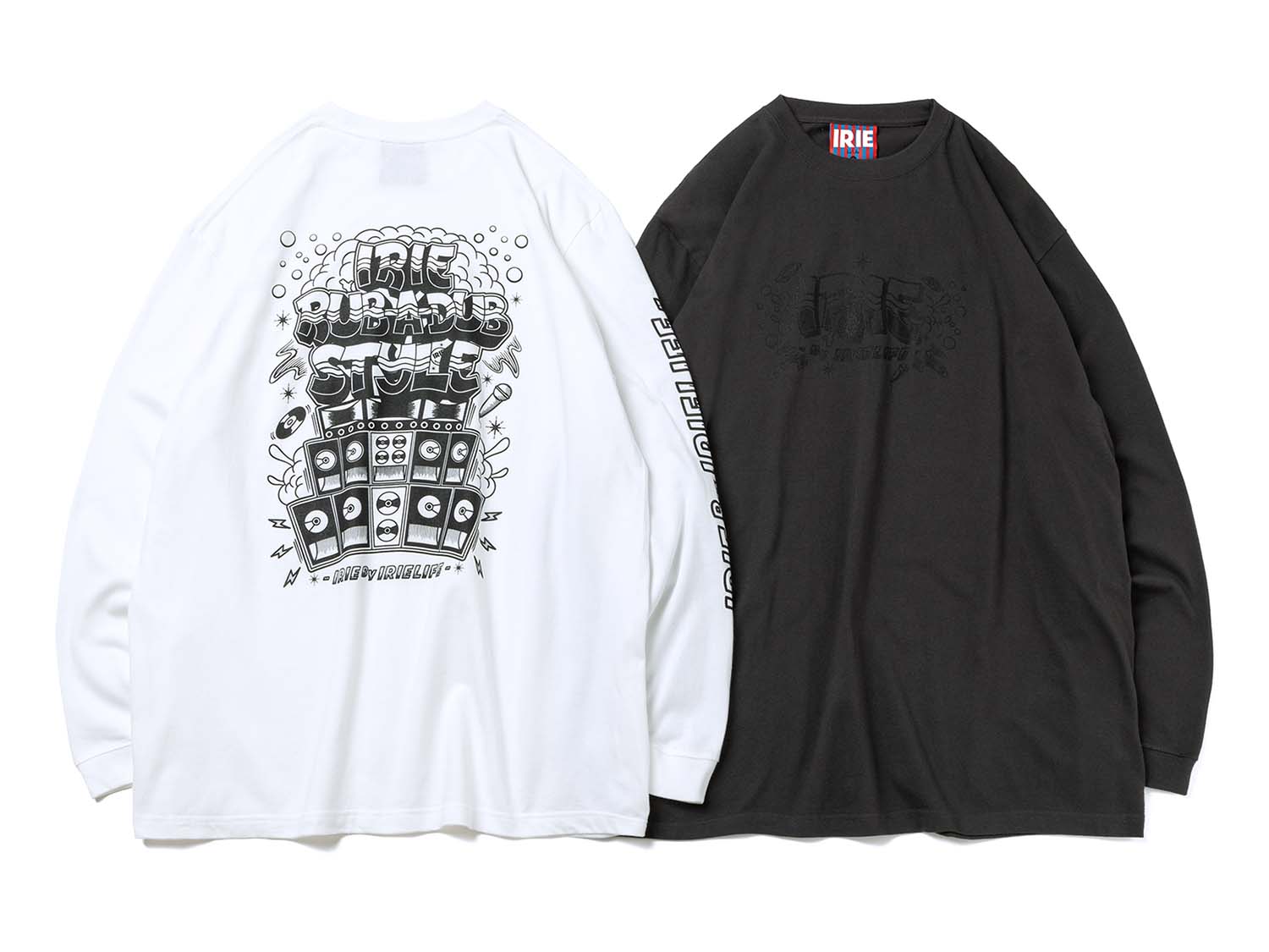 HAND DRAWING L/S TEE - IRIE by irielife