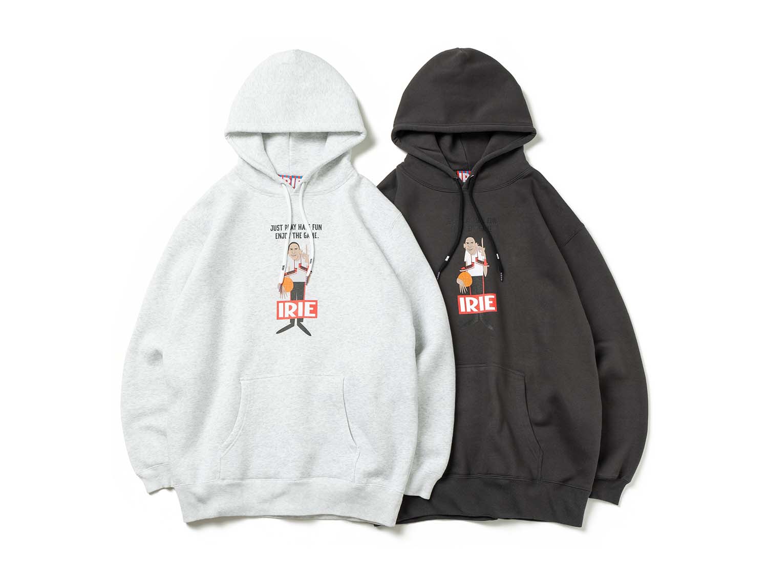 × Hirokazu Ishii ENJOY THE GAME HOODIE - IRIE by irielife