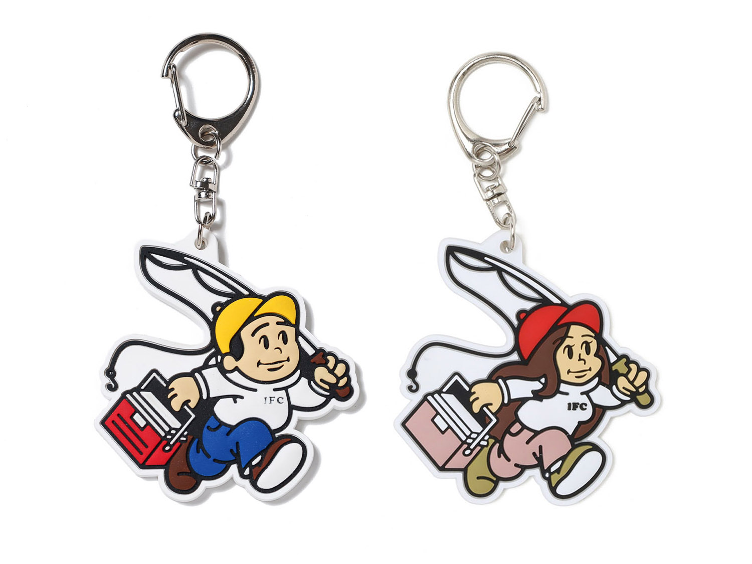FISHING BOY PVC KEYHOLDER - IRIE FISHING CLUB