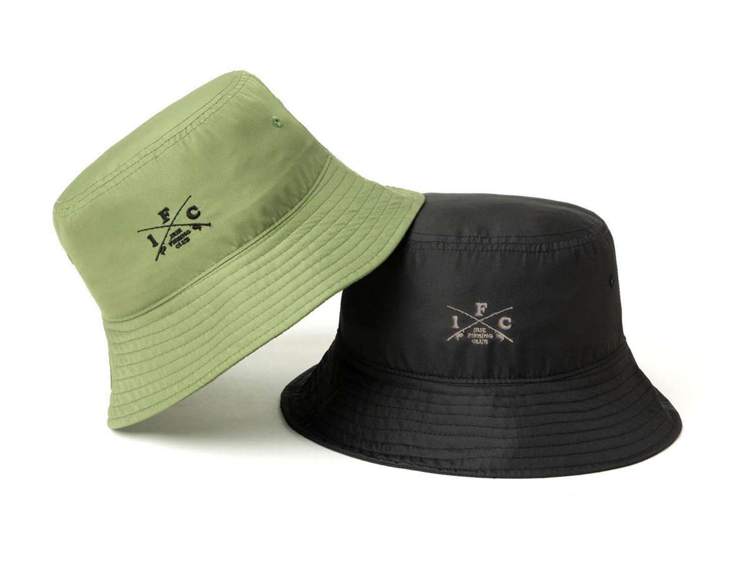 CROSS ROD NYLON BUCKET HAT - IRIE FISHING CLUB