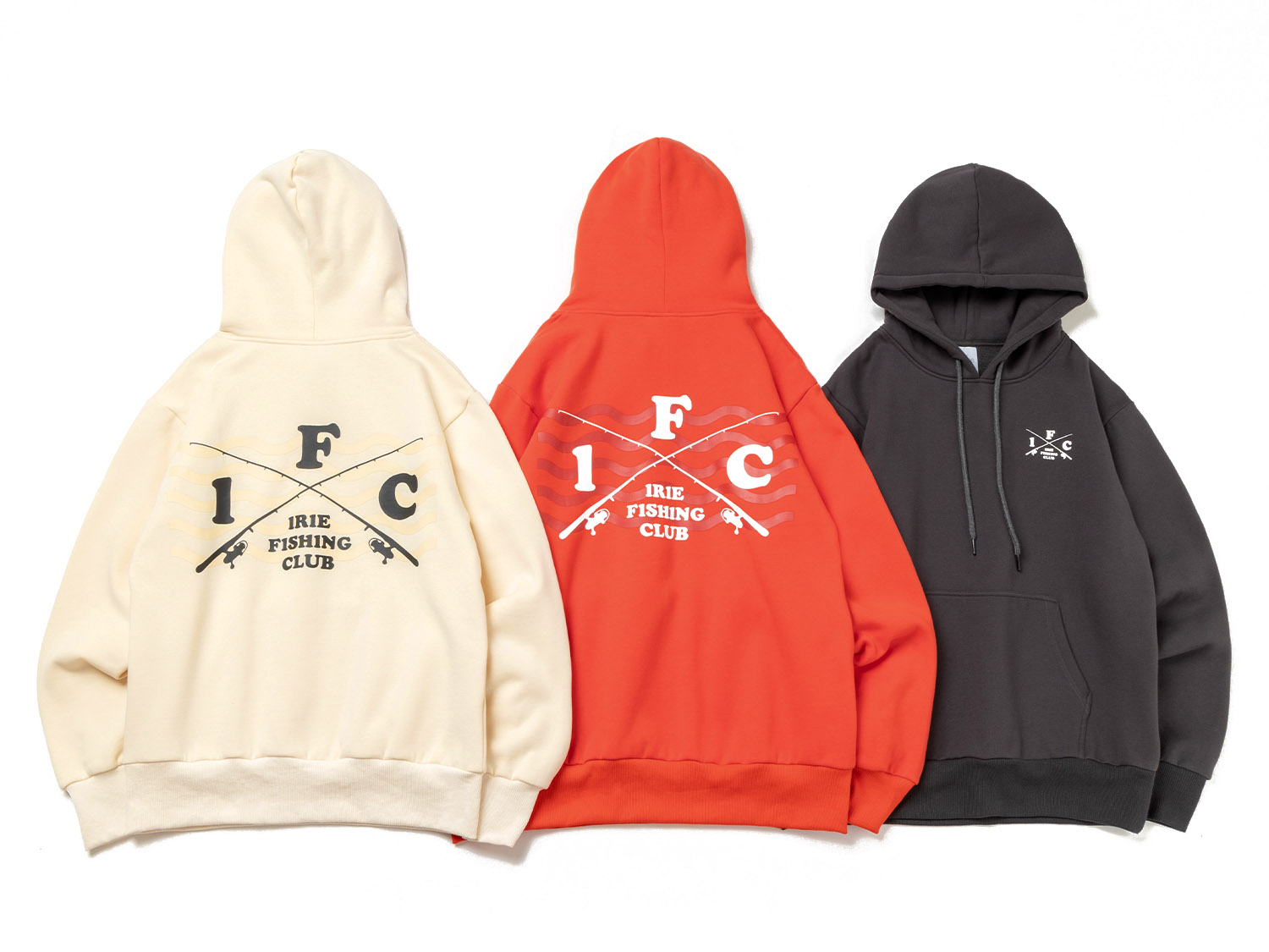 CROSS ROD HOODIE - IRIE FISHING CLUB