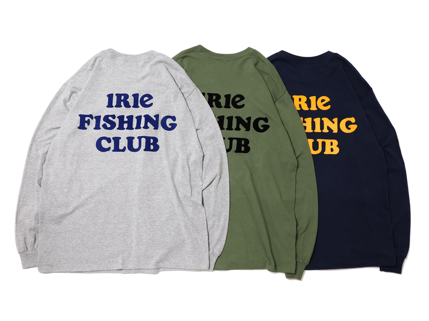 TEXT LOGO L/S TEE - IRIE FISHING CLUB  - IRIE by irielife