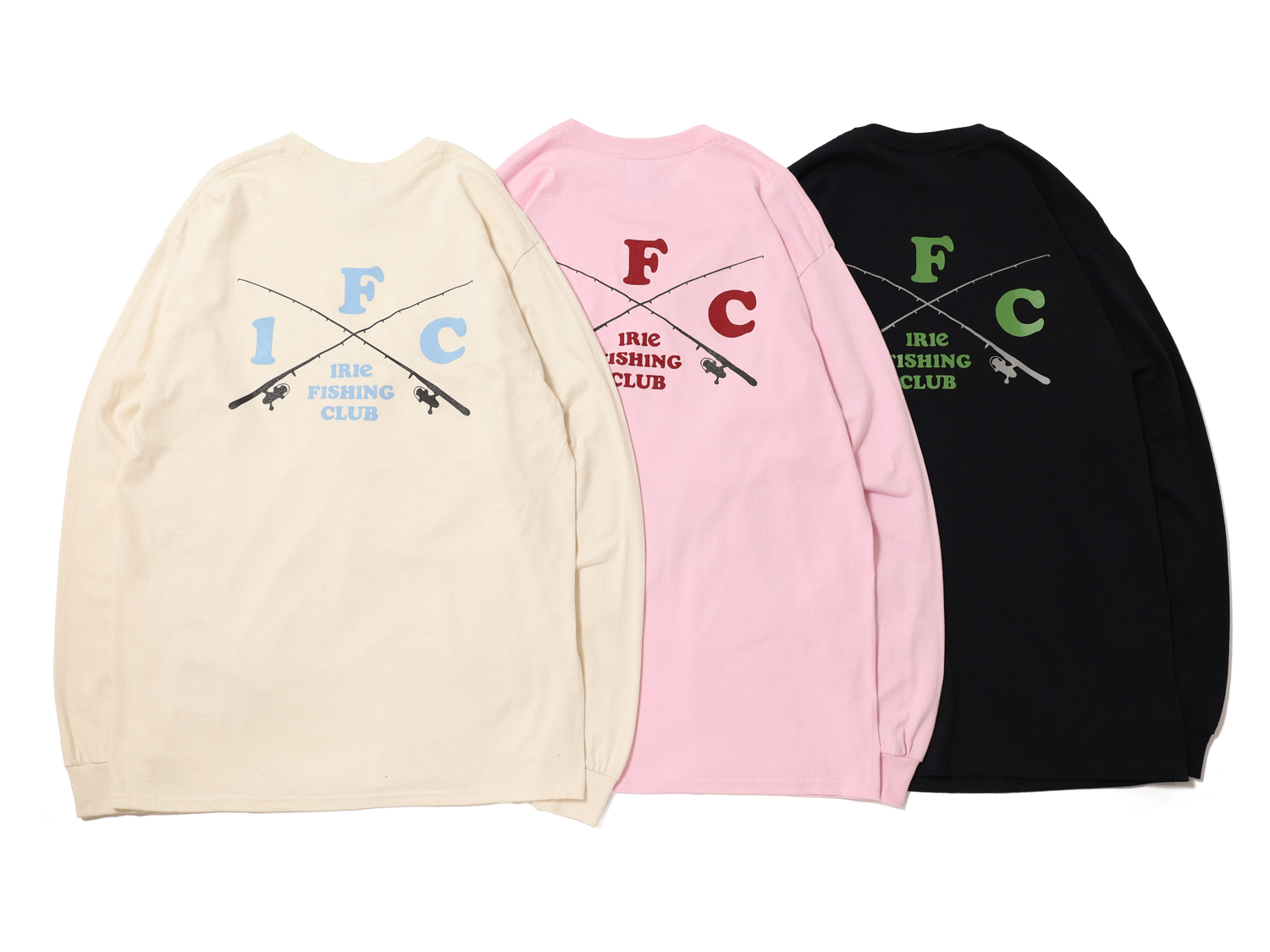 CROSS ROD L/S TEE - IRIE FISHING CLUB