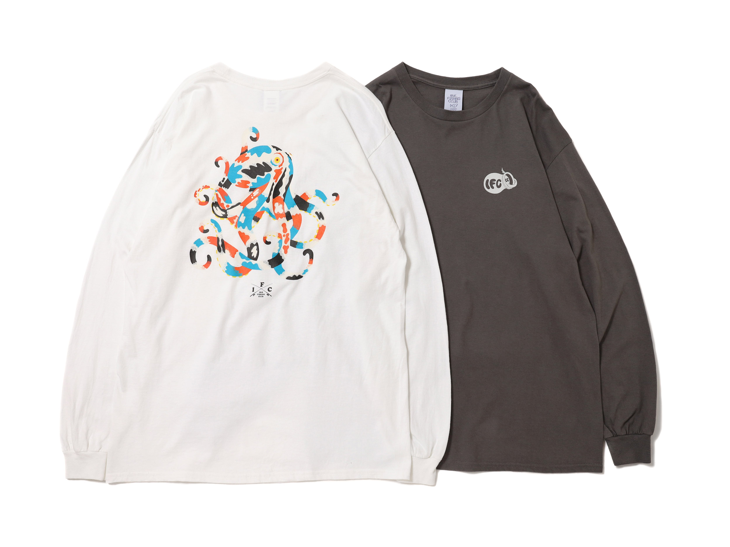 OCTOPUS L/S TEE - IRIE FISHING CLUB