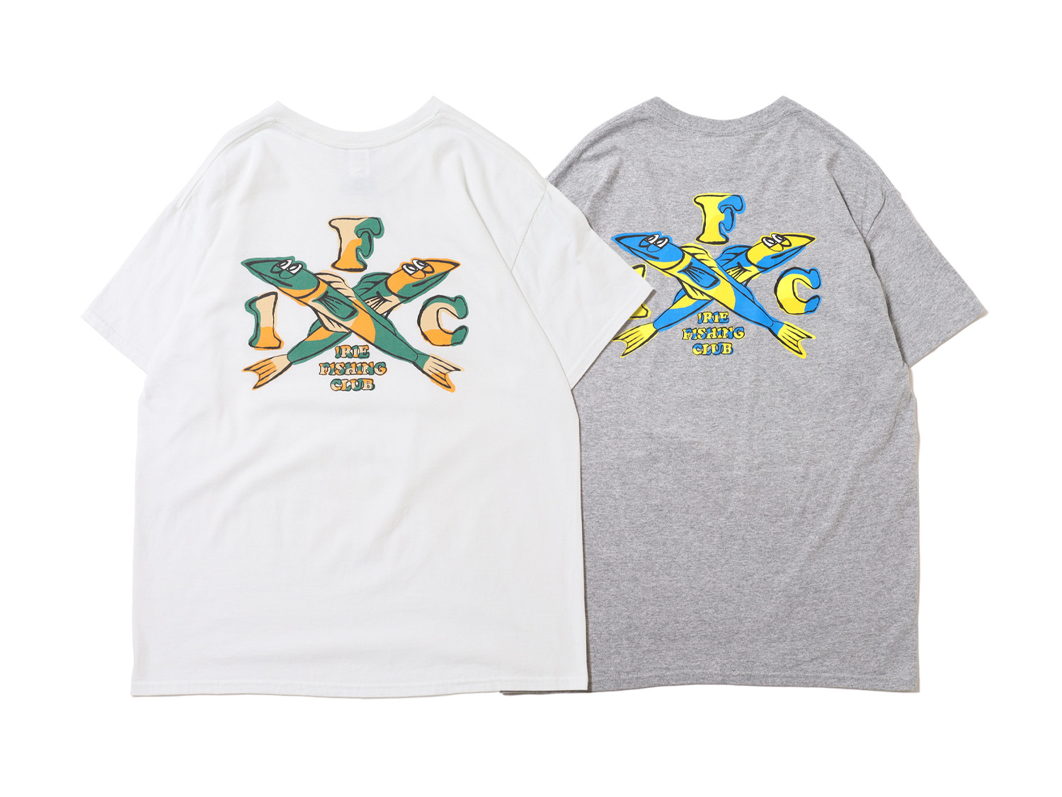 CROSS MAGOCHI LOGO TEE - IRIE FISHING CLUB