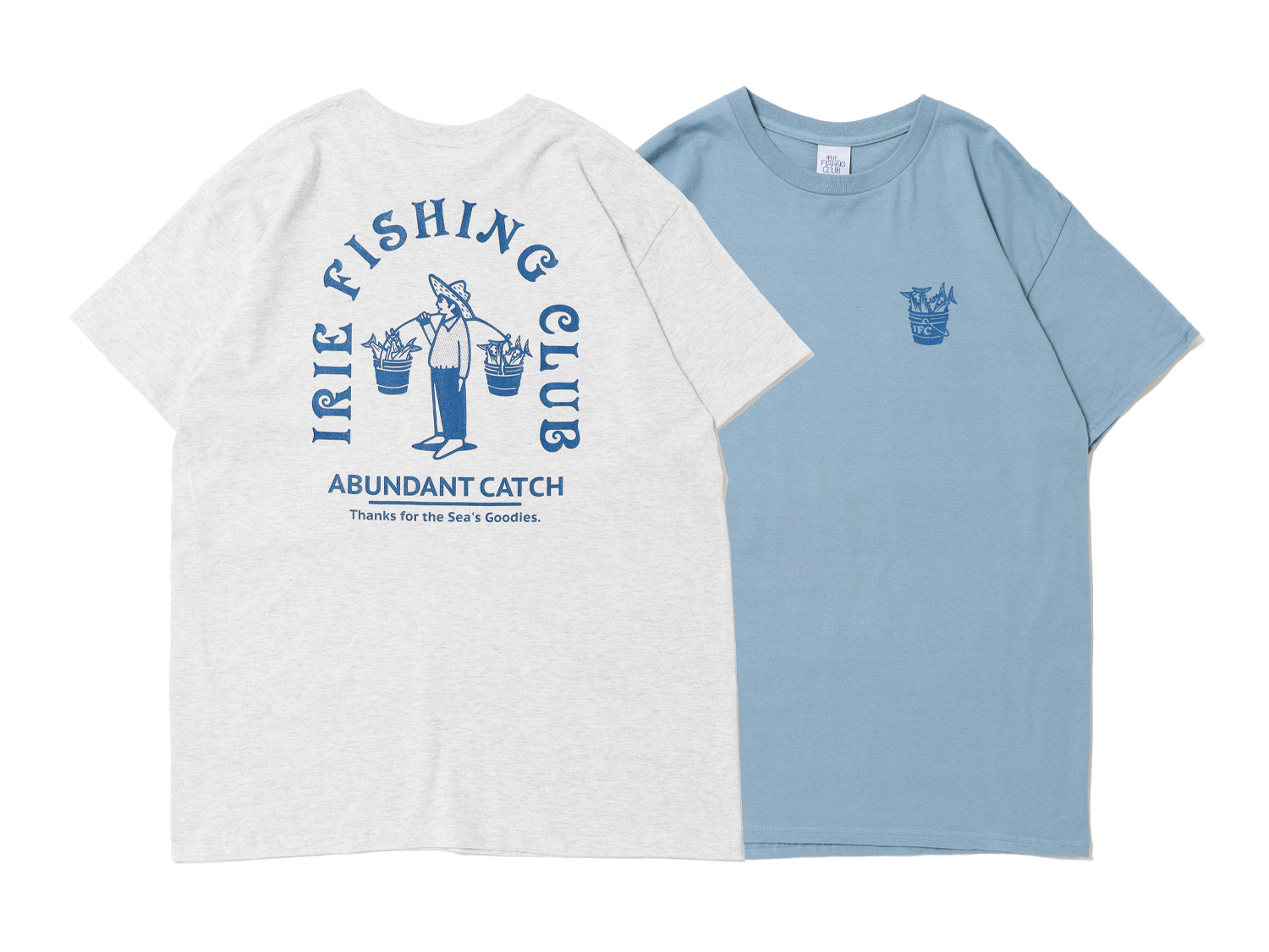 FISH SELLER TEE - IRIE FISHING CLUB