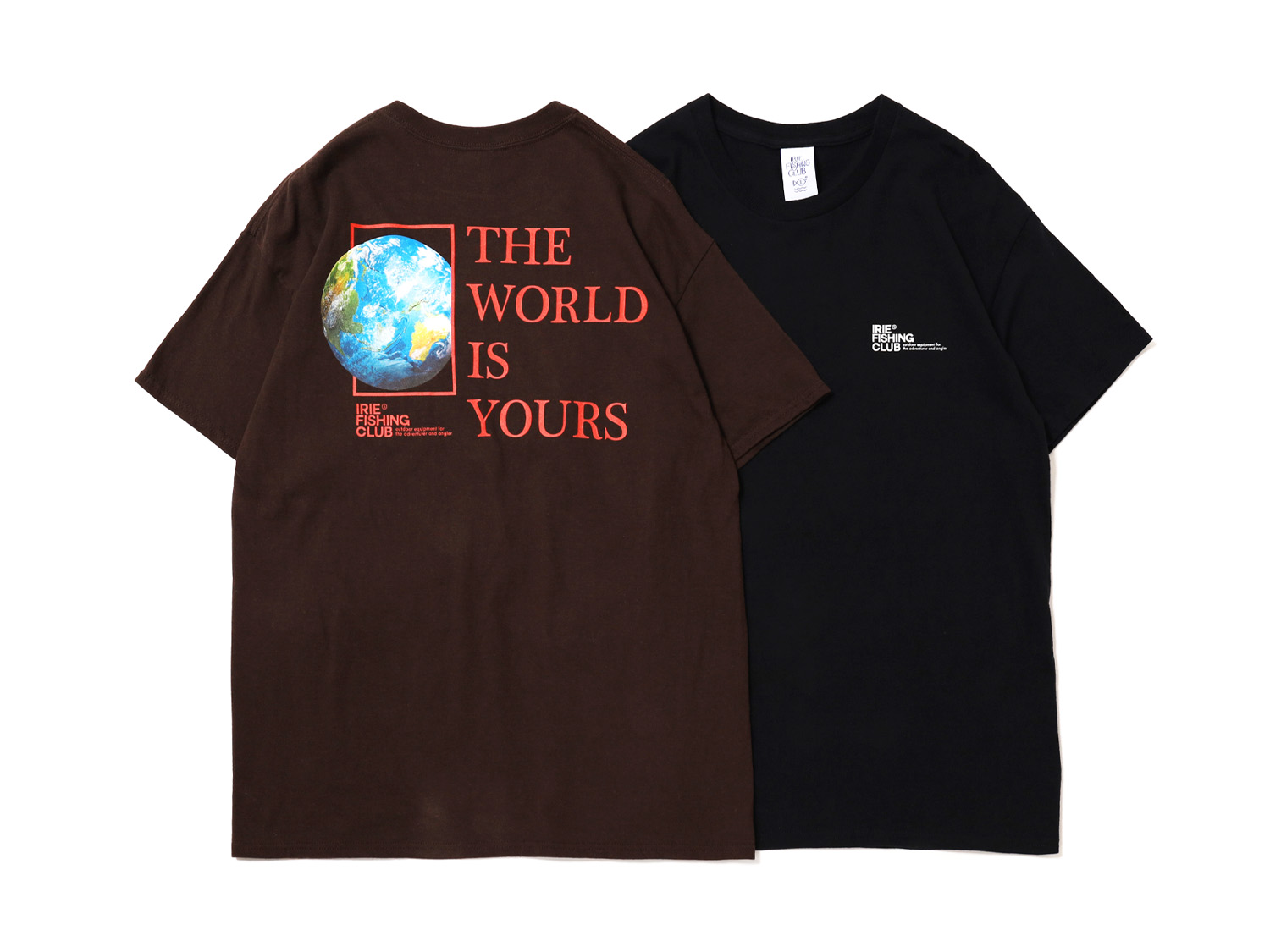 THE WORLD IS YOURS TEE - IRIE FISHING CLUB