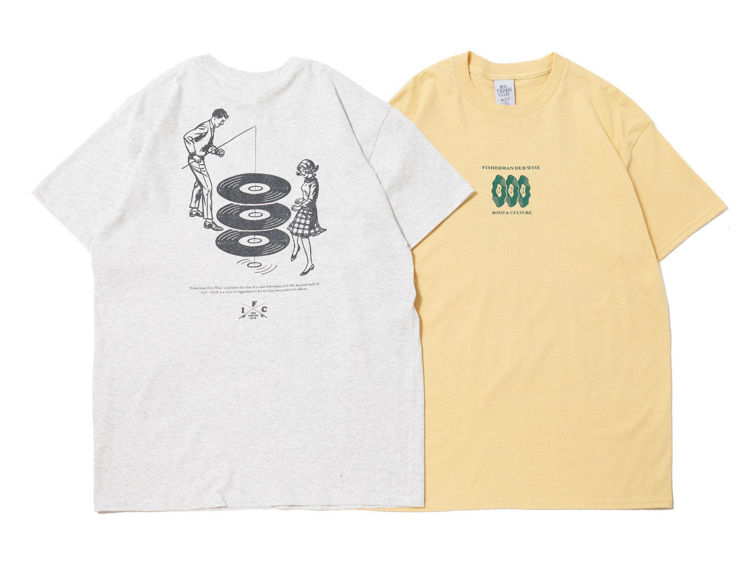 FISHERMAN DUB WISE TEE - IRIE FISHING CLUB