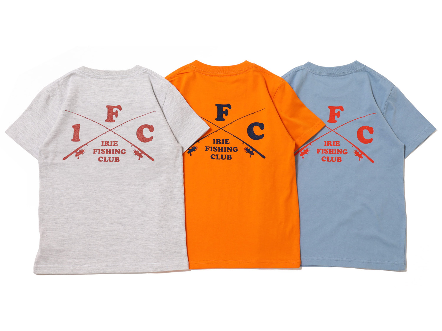 KIDS CROSS ROD TEE - IRIE FISHING CLUB