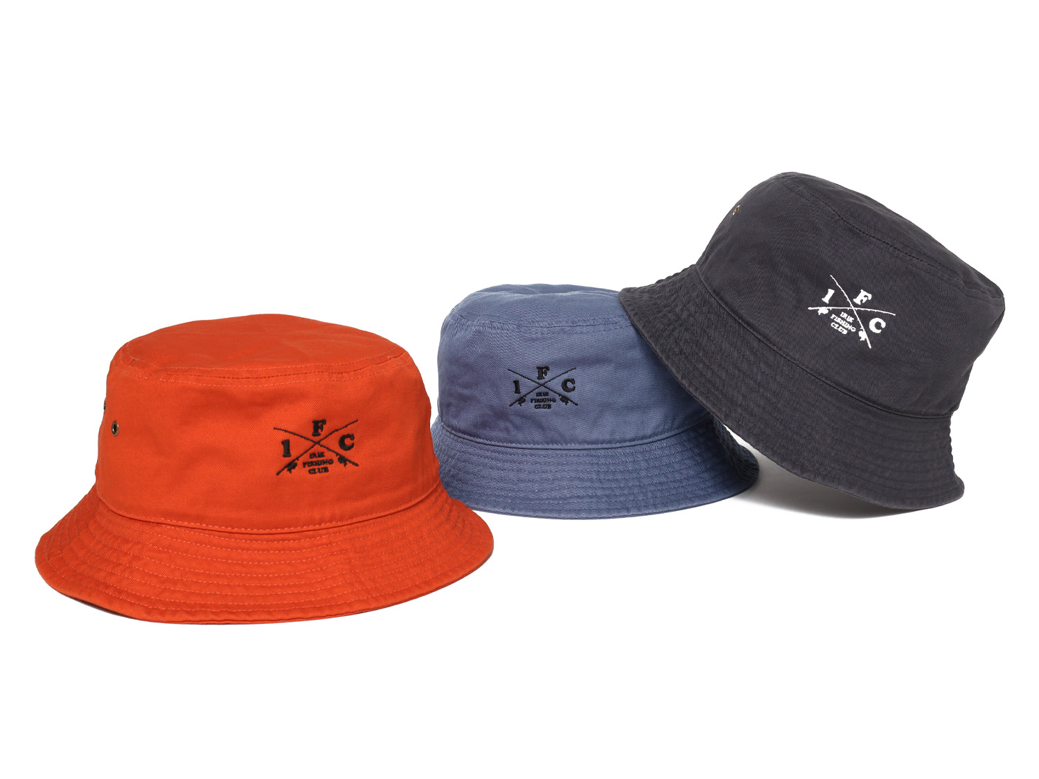 CROSS ROD BUCKET HAT - IRIE FISHING CLUB