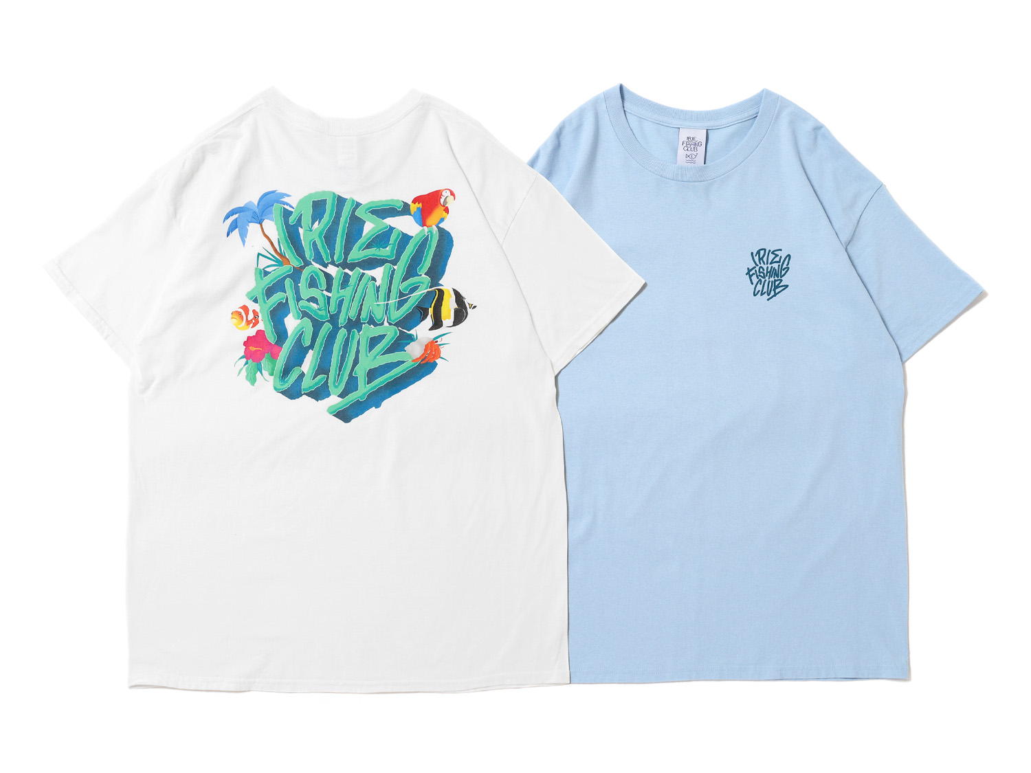 I.F.C TROPICAL TEE - IRIE FISHING CLUB