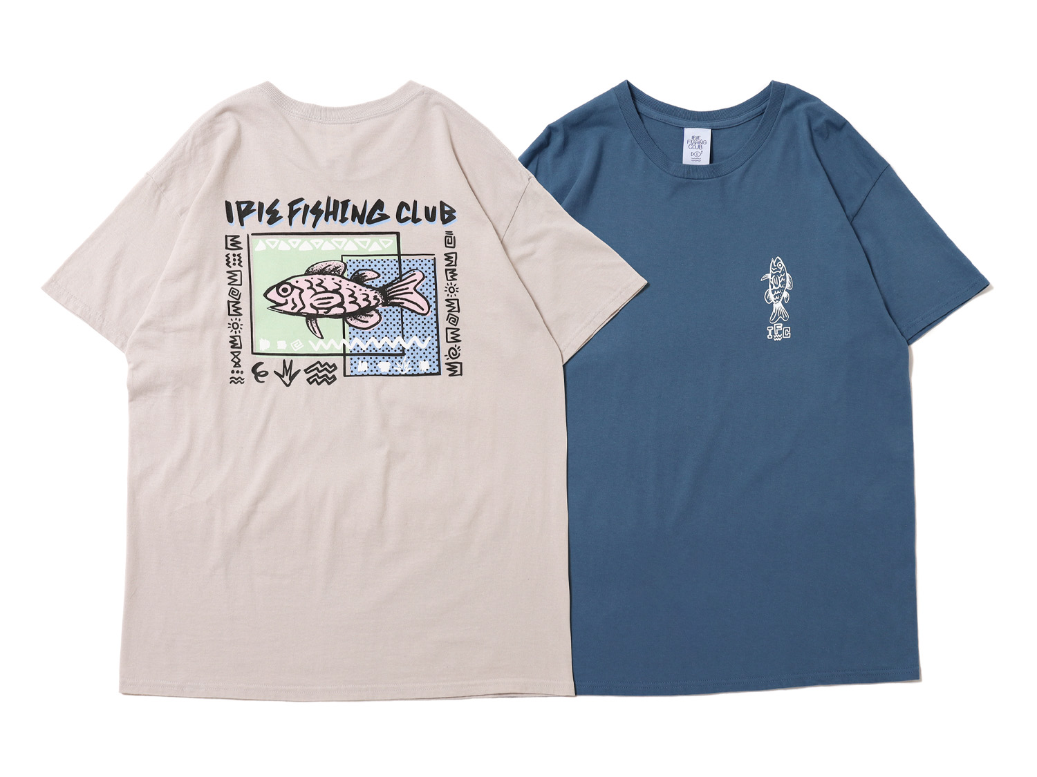 80s FISH TEE - IRIE FISHING CLUB