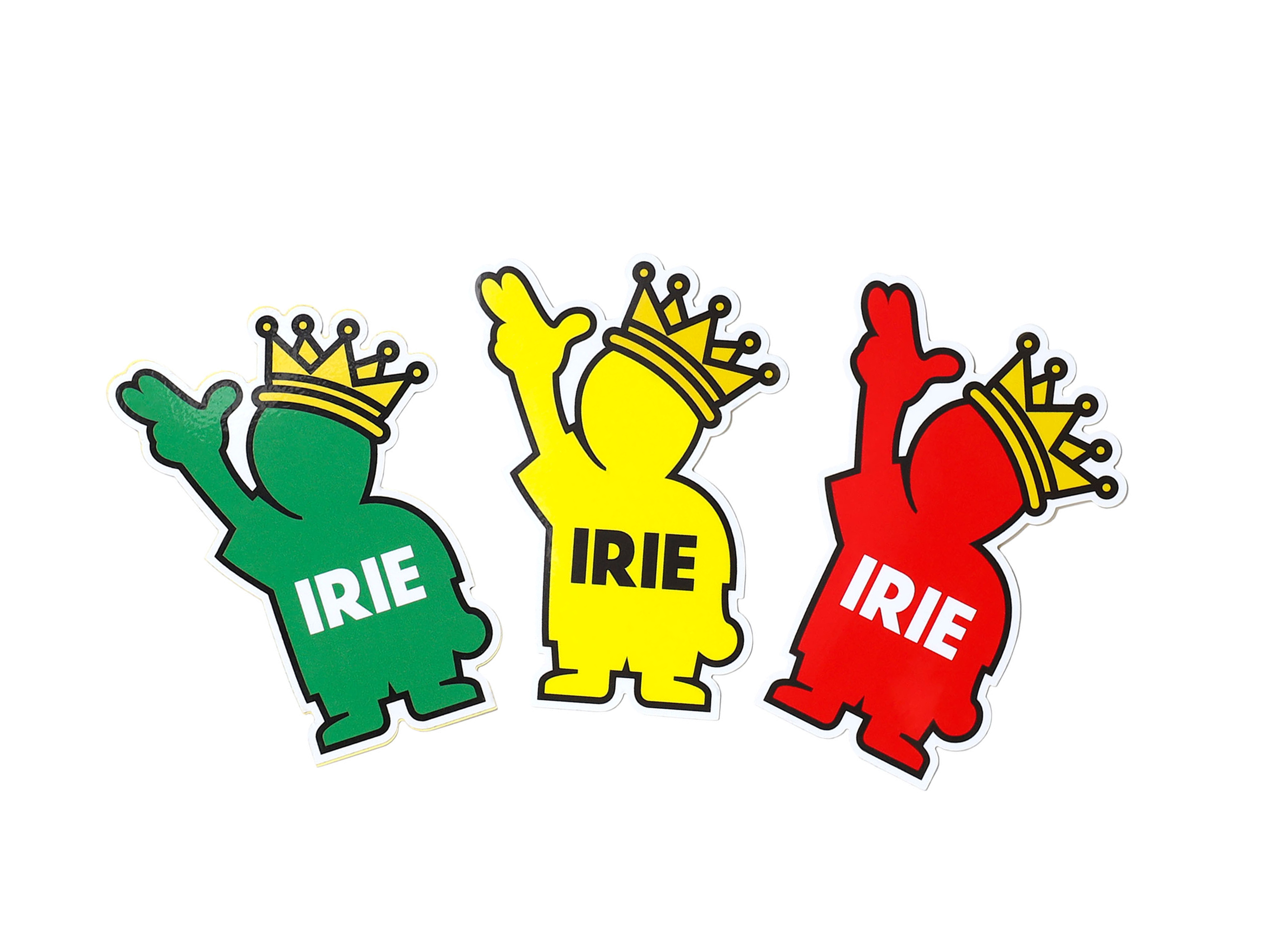 POW KING STICKER SET - IRIE by irielife