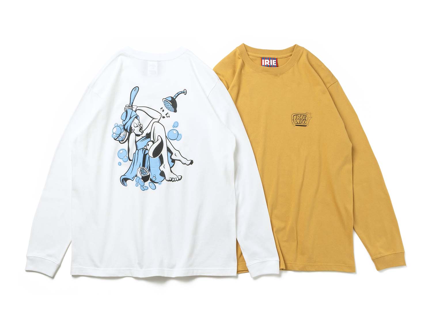 IRIE × JUNK-R  Clear my mind L/S TEE - IRIE by irielife