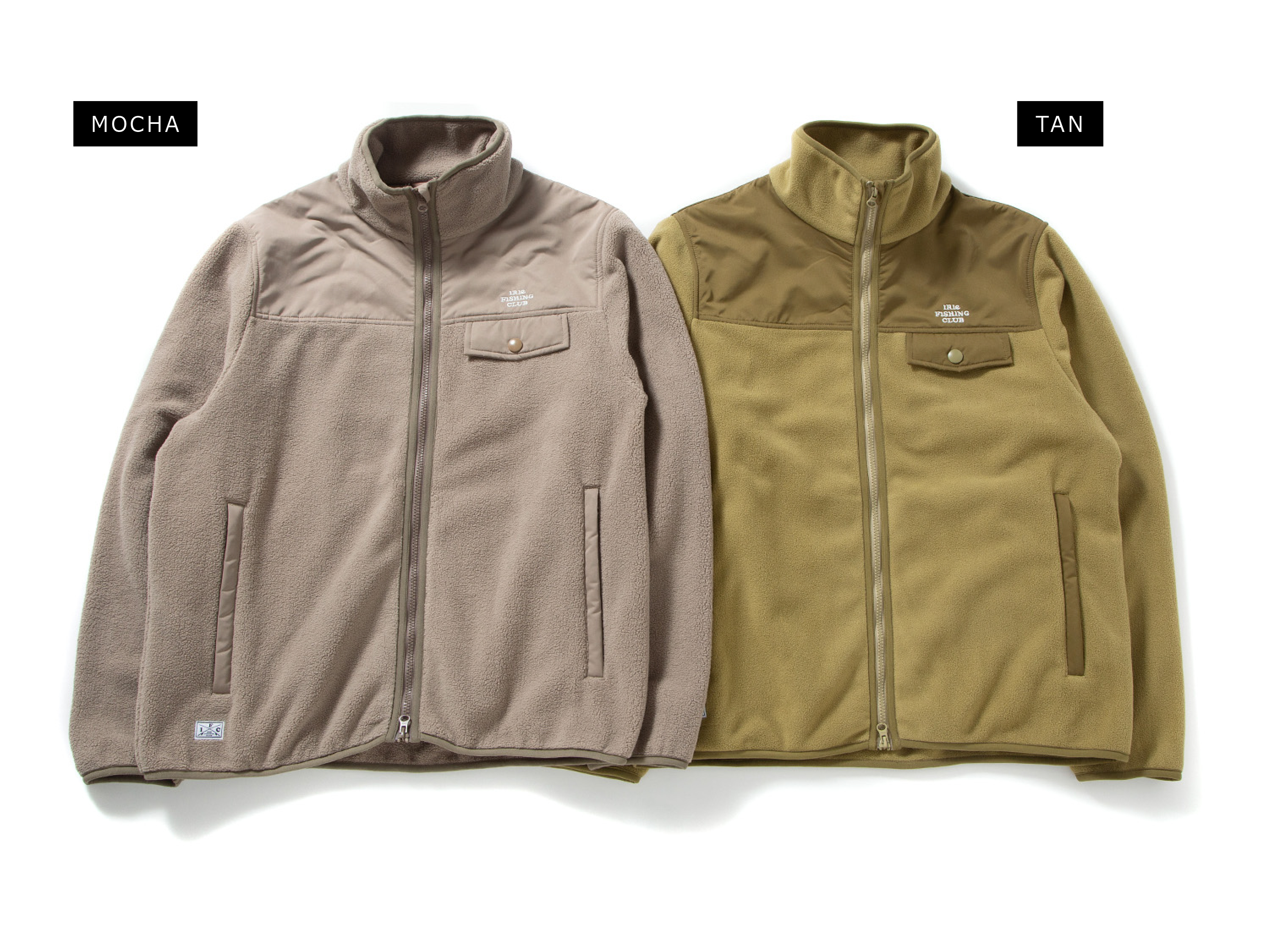 FISHERMAN FLEECE ZIP JACKET - IRIE FISHING CLUB