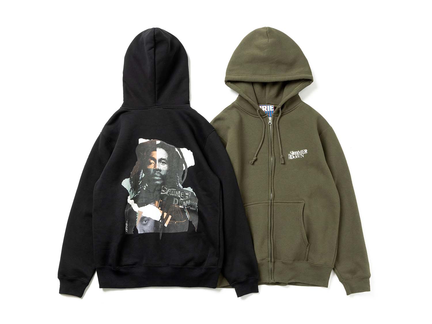 SIMMER DOWN ZIP HOODIE - IRIE by irielife