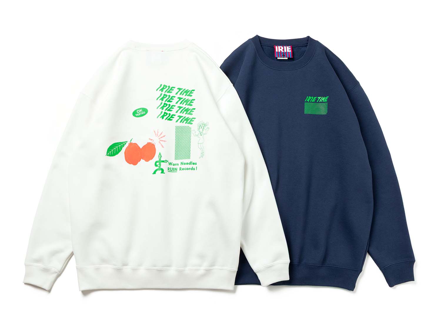 【IRIE × MA1LL】 FRUITY JUICY CREW - IRIE by irielife