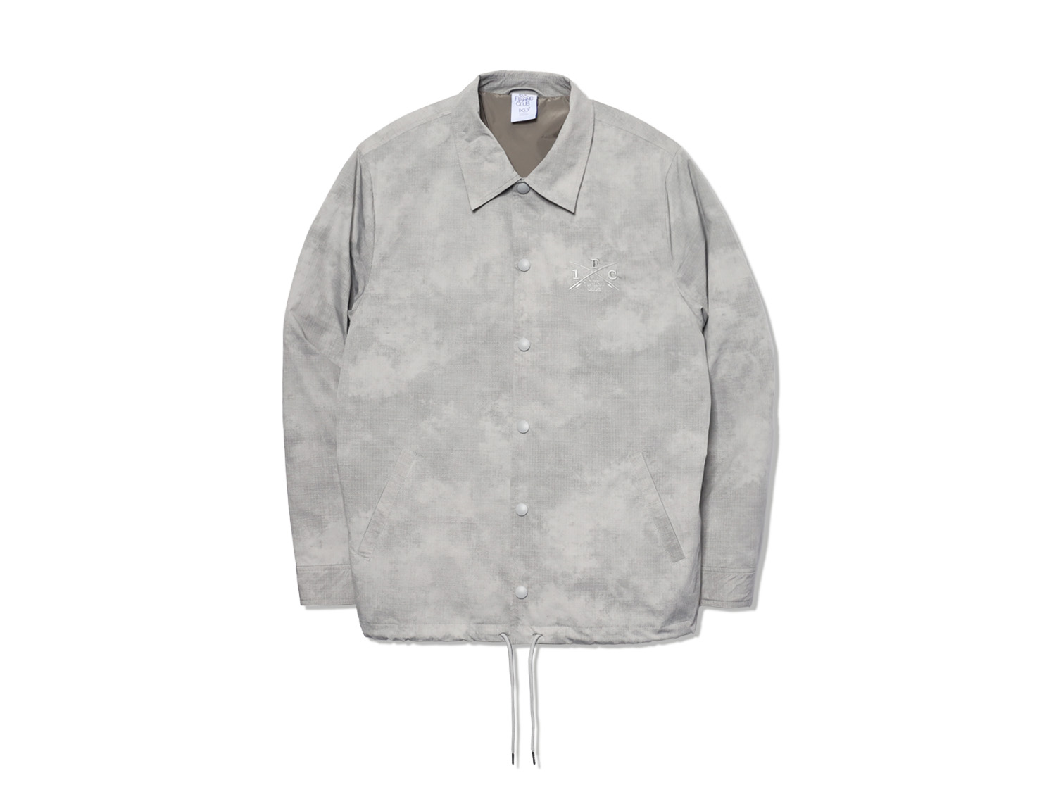 CROSS ROD GRID COACH JACKET - IRIE FISHING CLUB