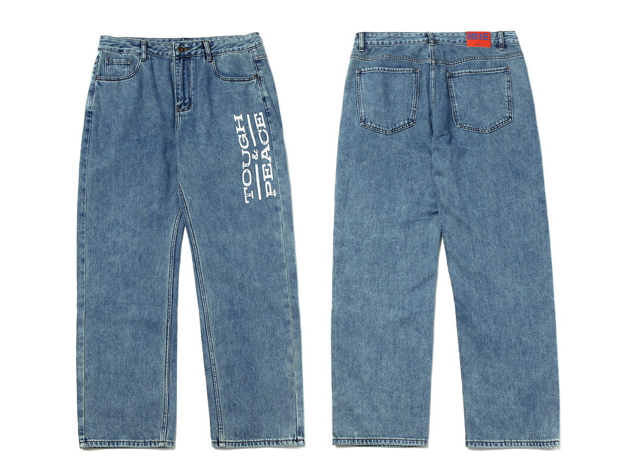 TOUGH&PEACE DENIM PANTS - IRIE by irielife