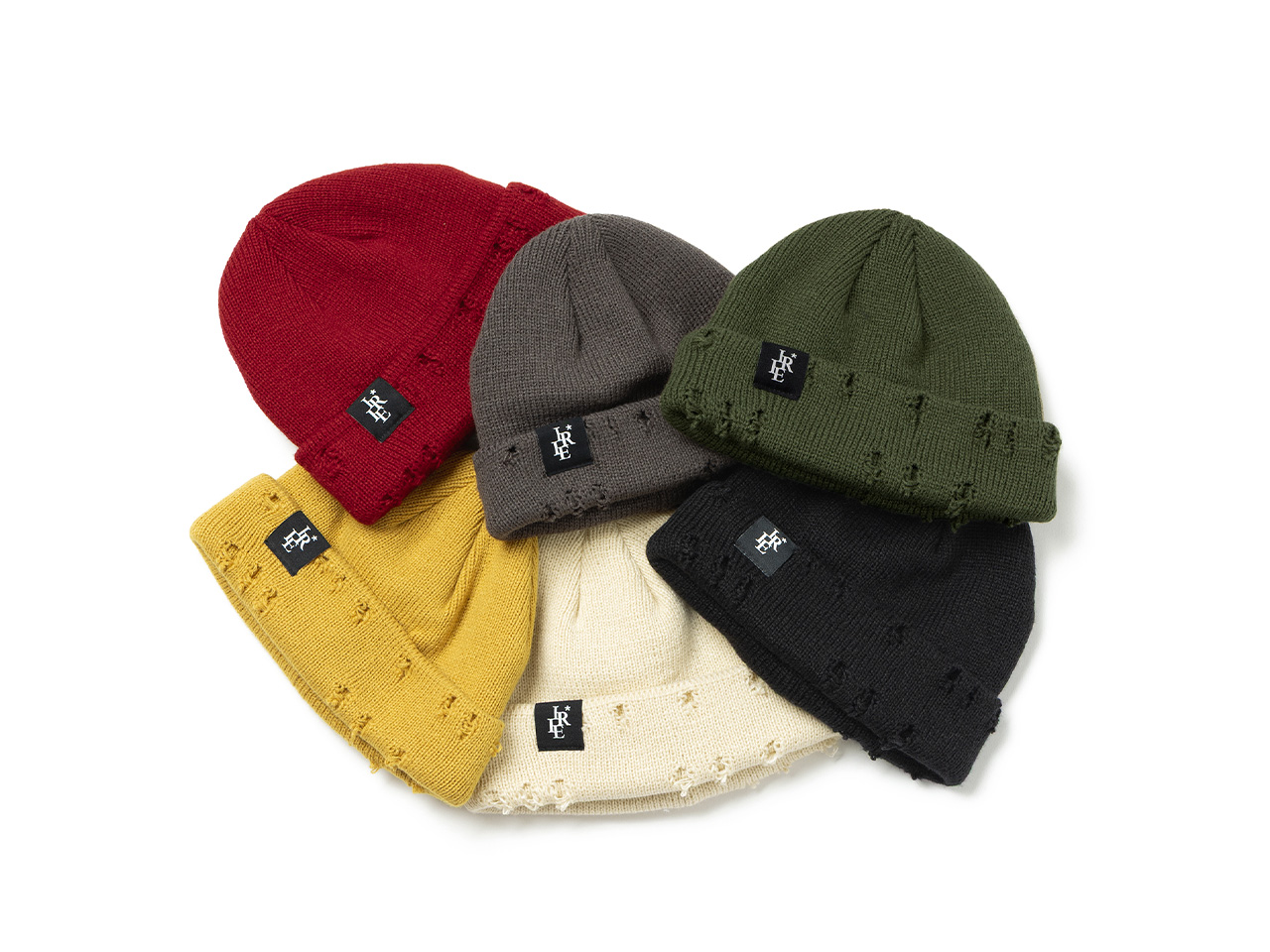 RIPPED KNIT CAP - IRIE by irielife