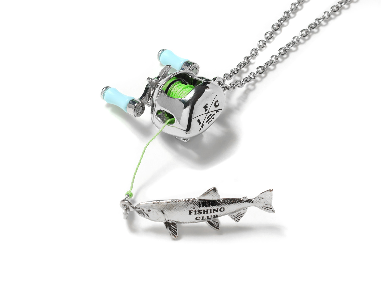 IFC REEL NECKLACE - IRIE FISHING CLUB