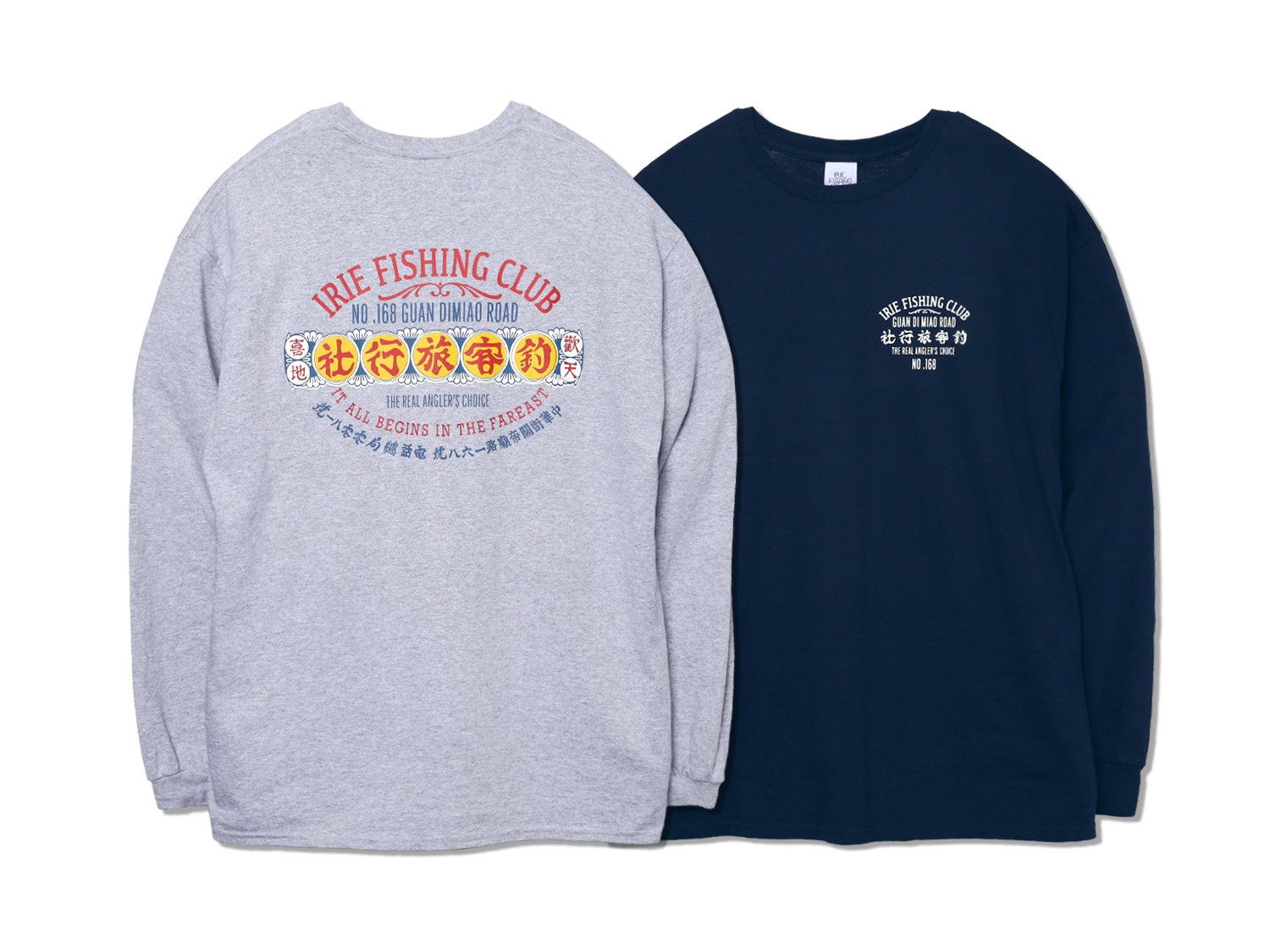 钓客旅行社 L/S TEE - IRIE FISHING CLUB