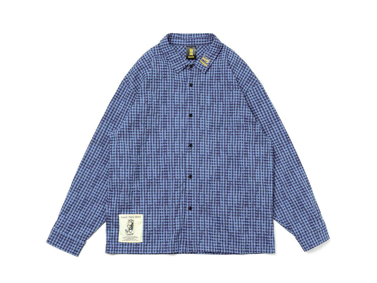 RIPPED CHECK SHIRT - IRIE by irielife
