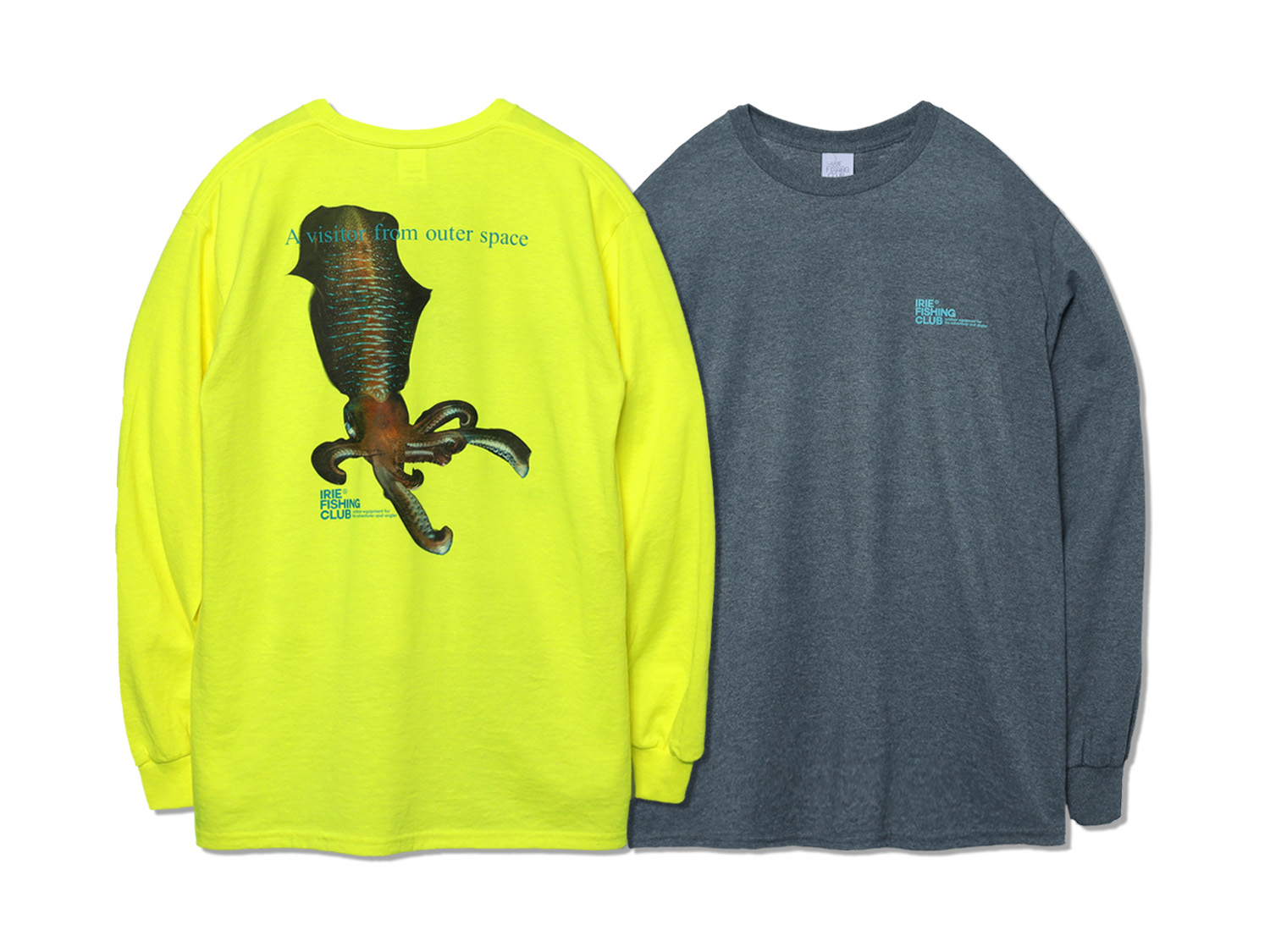 VISITOR FROM OUTER SPACE '26 L/S TEE - IRIE FISHING CLUB