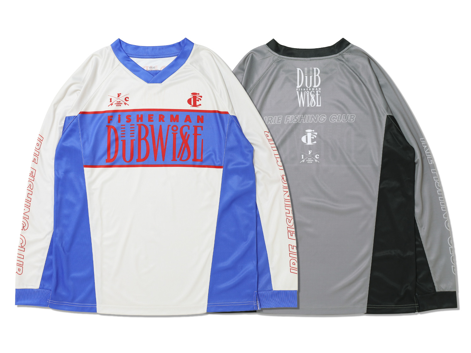 FISHERMAN DUB WISE DRY L/S TEE - IRIE FISHING CLUB