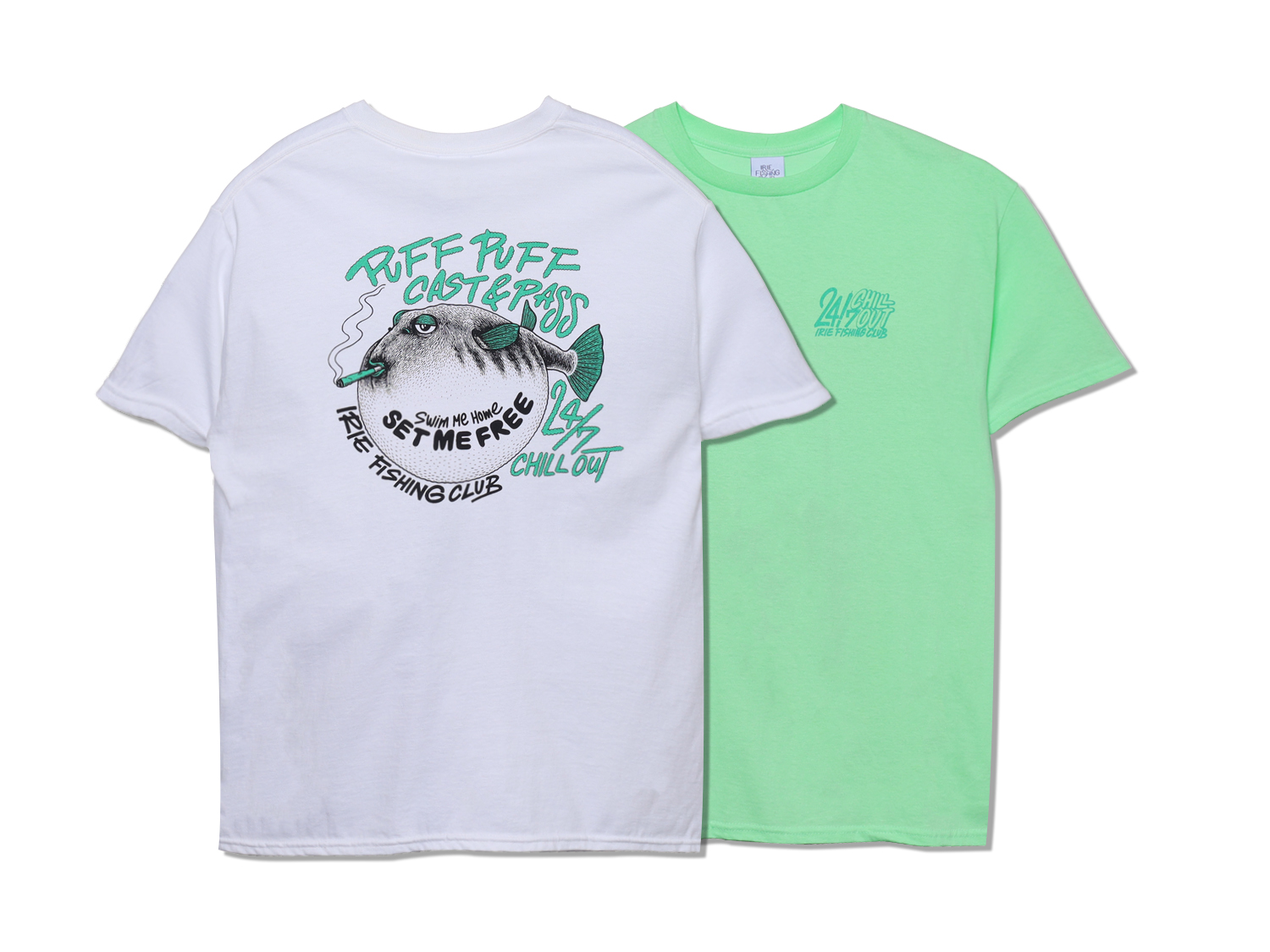 24/7 CHILL OUT TEE - IRIE FISHING CLUB