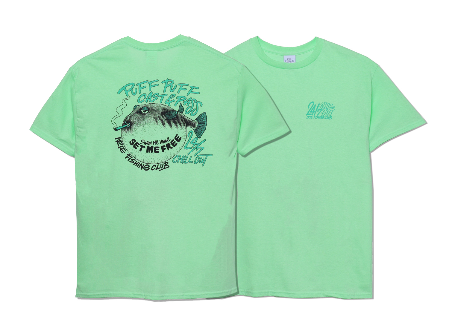 24/7 CHILL OUT TEE - IRIE FISHING CLUB