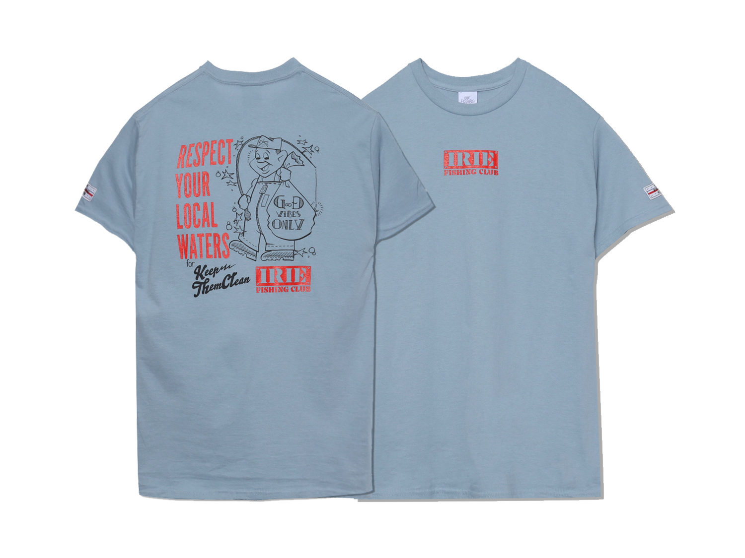 RESPECT YOUR LOCAL TEE - IRIE FISHING CLUB