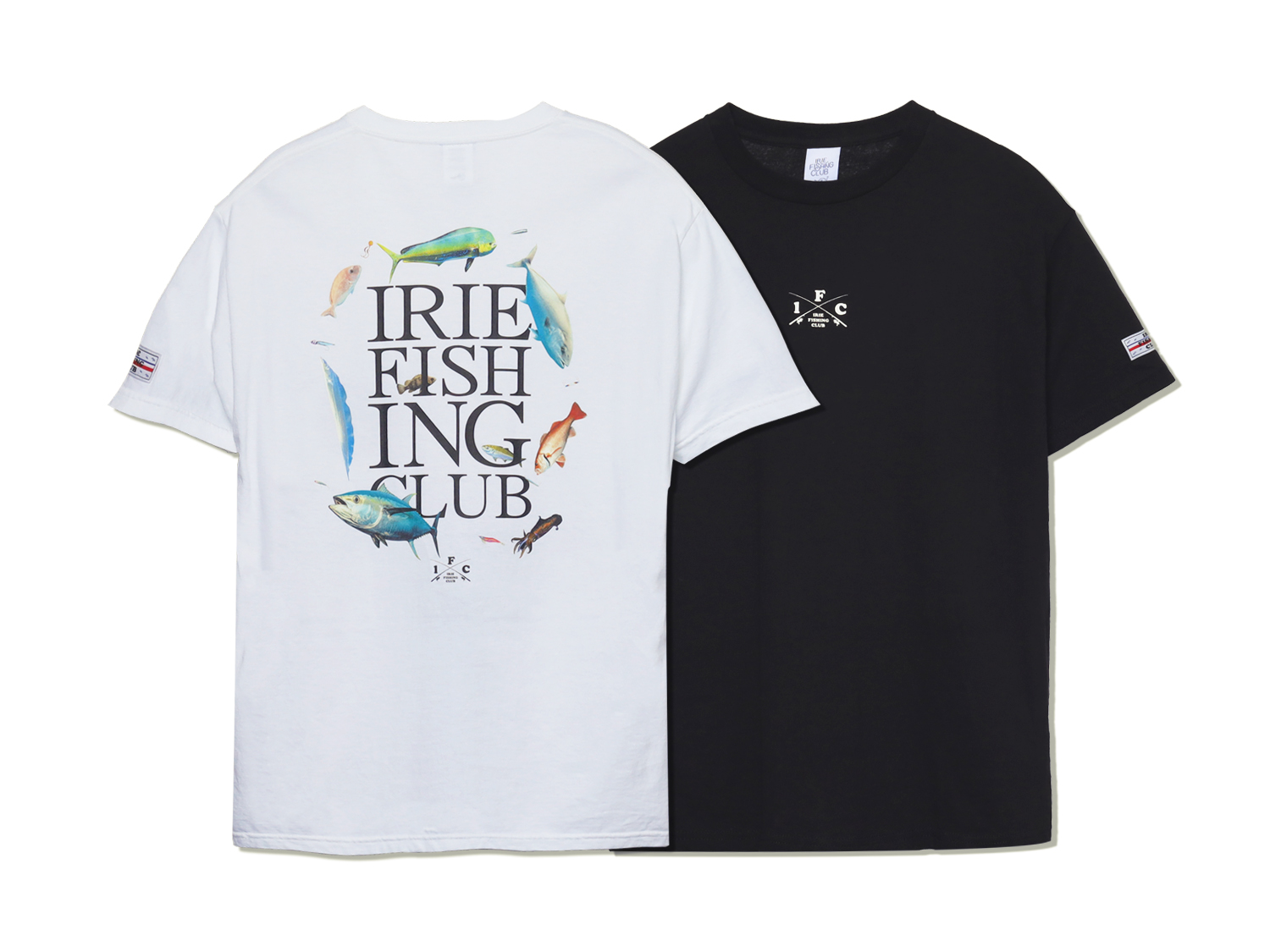CIRCLE OF FISH TEE - IRIE FISHING CLUB