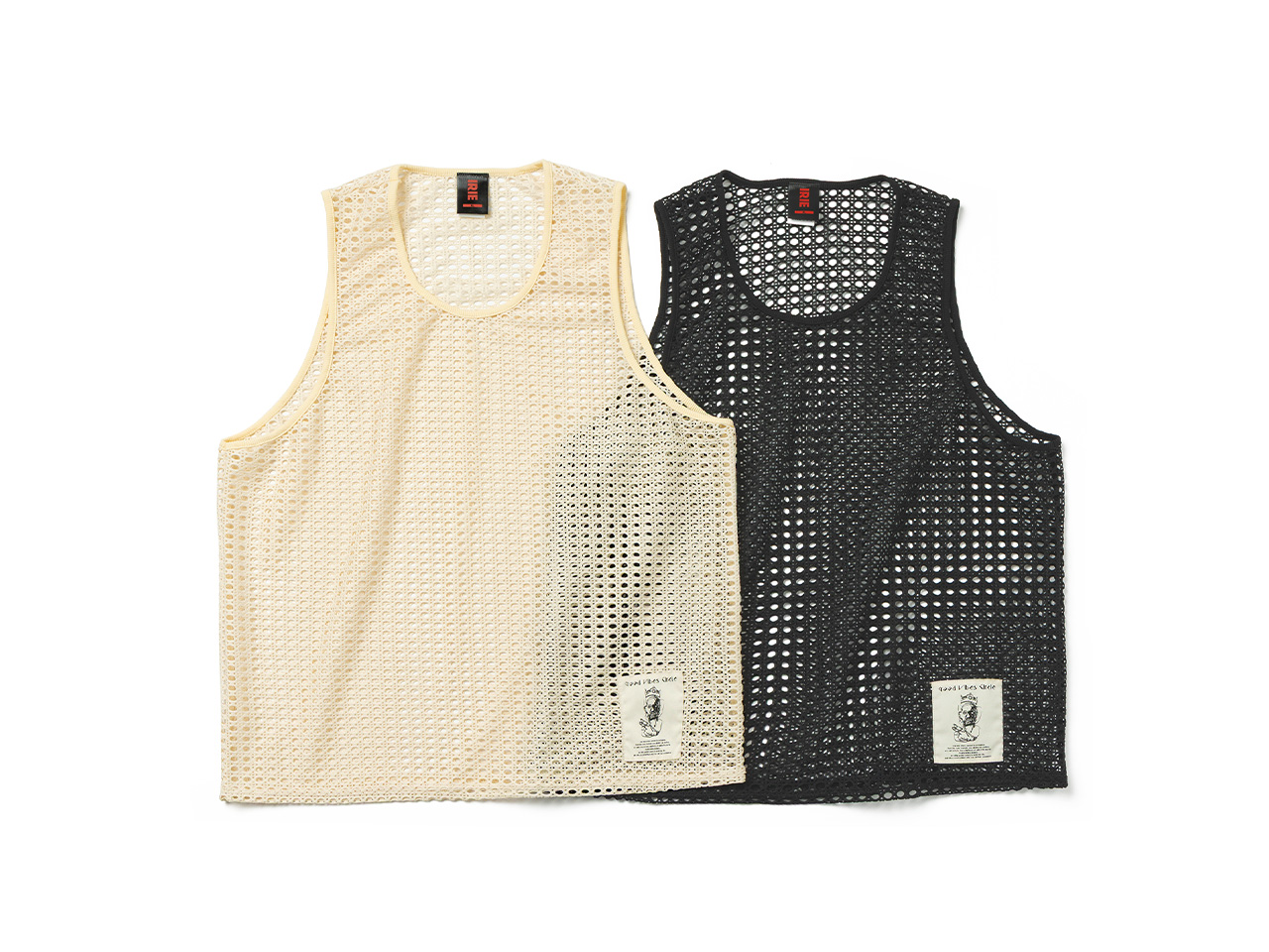 RASTA MESH TANK - IRIE FISHING CLUB