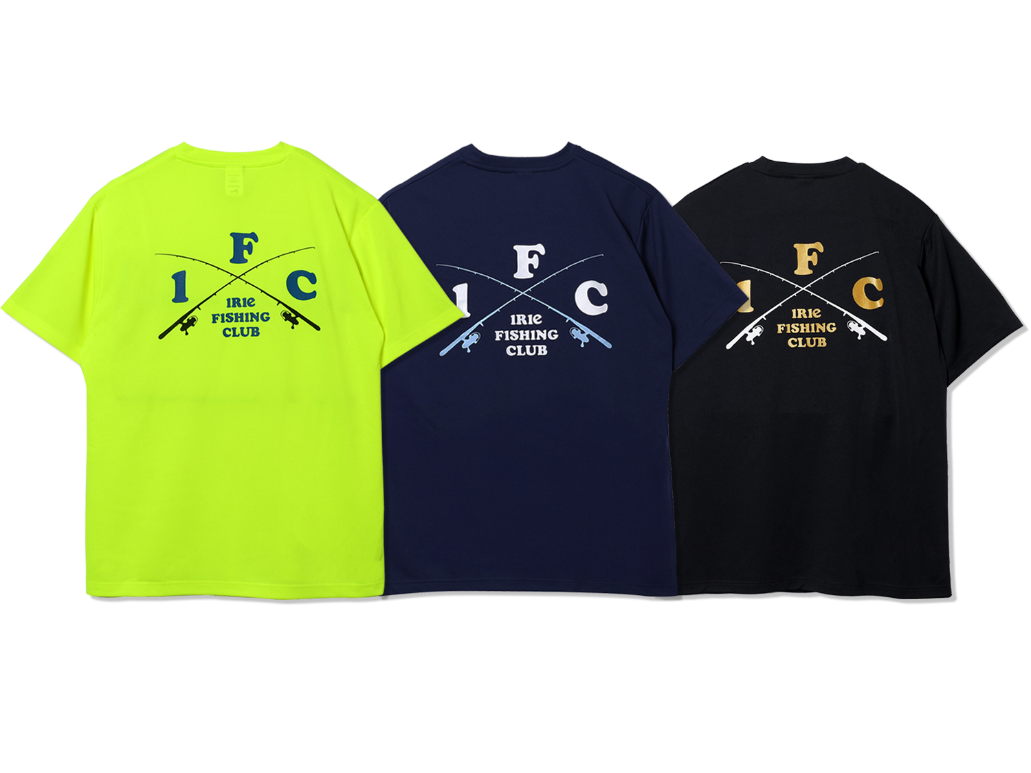 CROSS ROD DRY MESH TEE - IRIE FISHING CLUB