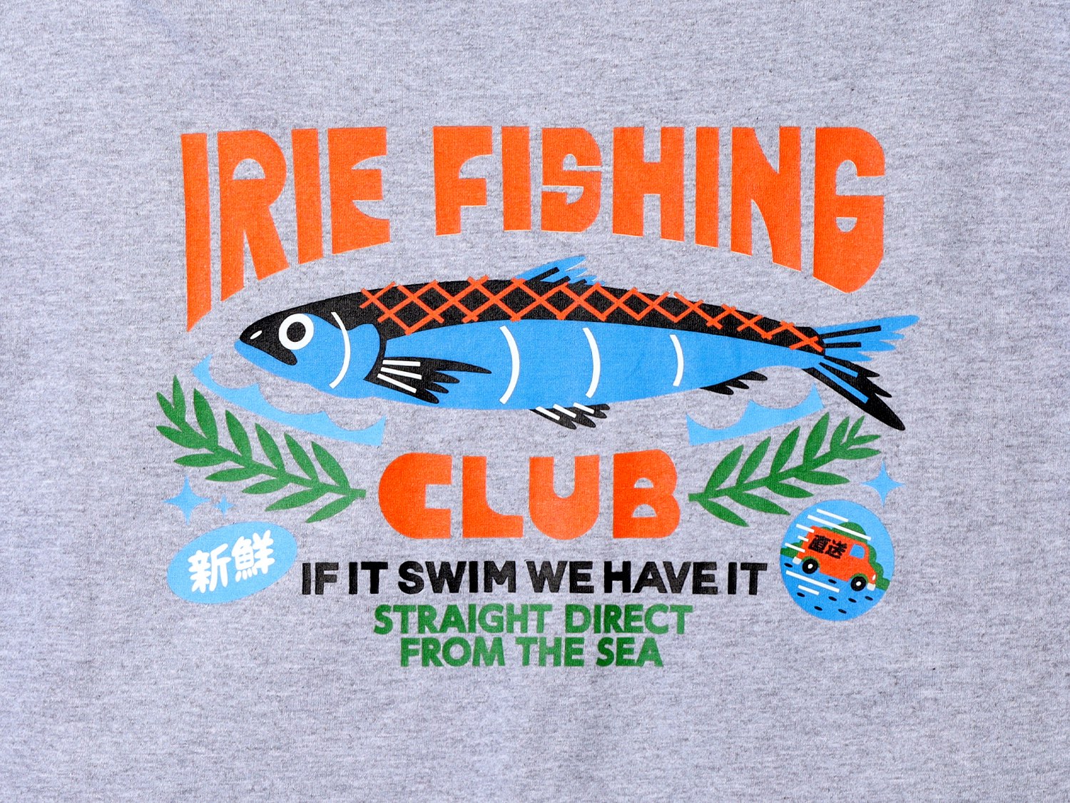 新鮮直送TEE - IRIE FISHING CLUB | RAGGACHINA