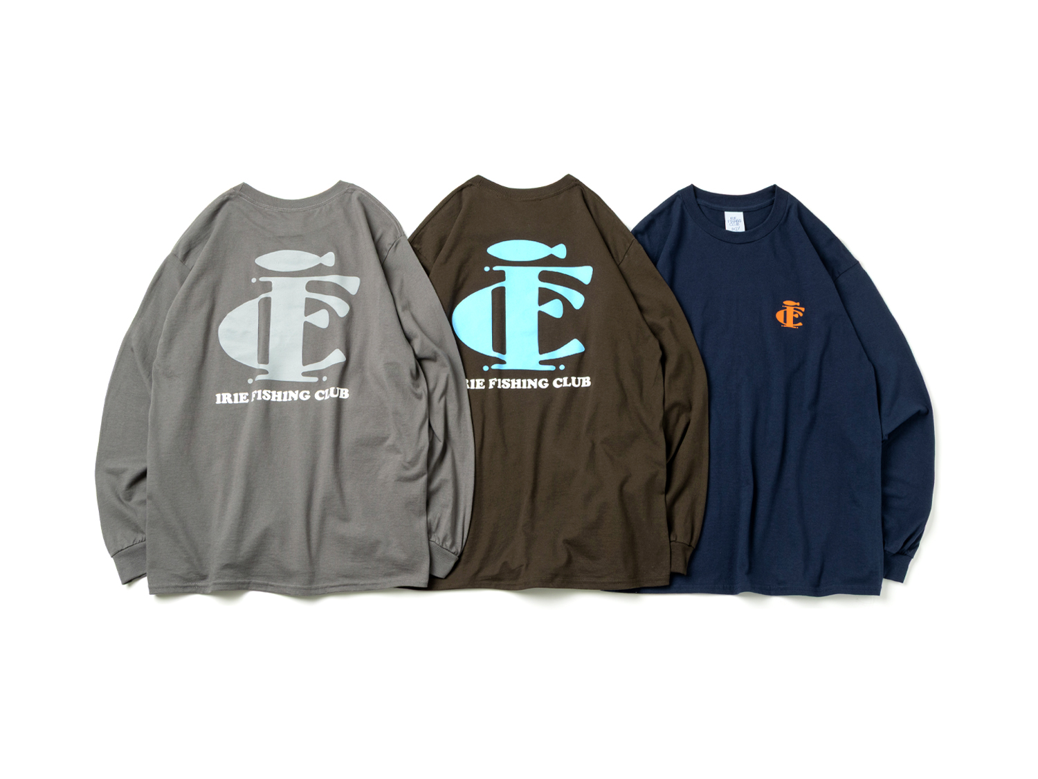 EMB LOGO L/S TEE - IRIE FISHING CLUB